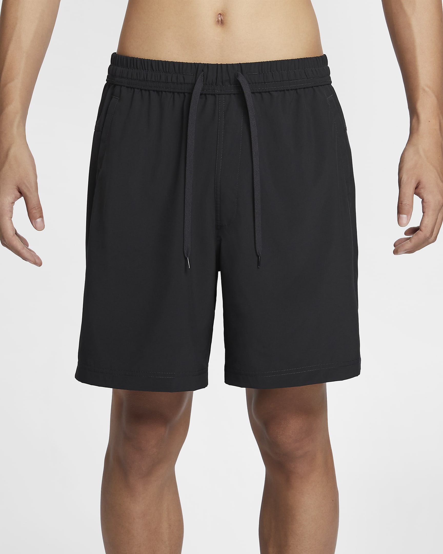 Nike Form Men's Dri-FIT 18cm (approx.) Unlined Versatile Shorts - Off-Noir/Pale Ivory/Cargo Khaki