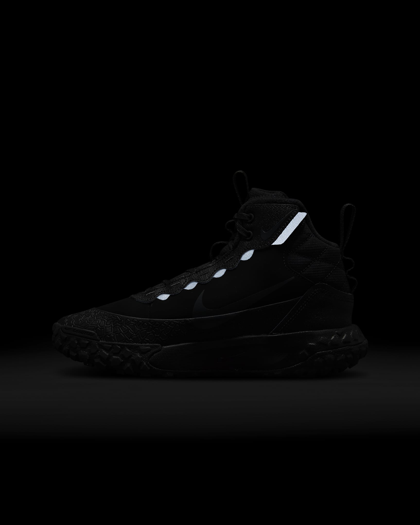 Nike Terrascout høye sko til store barn - Svart/Anthracite