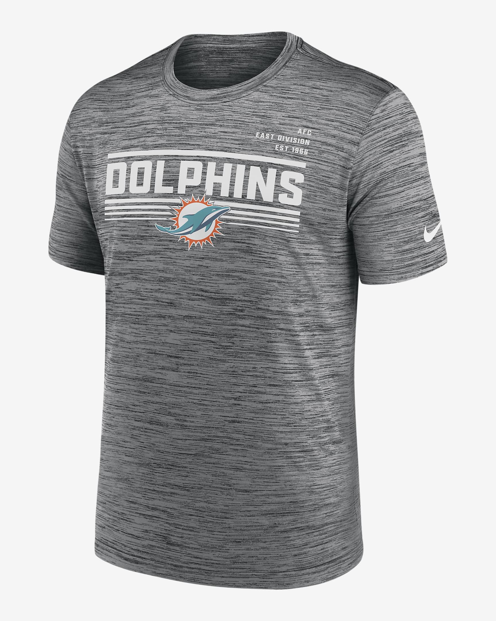 Nike Yard Line Velocity (NFL Miami Dolphins) Men's T-Shirt. Nike.com