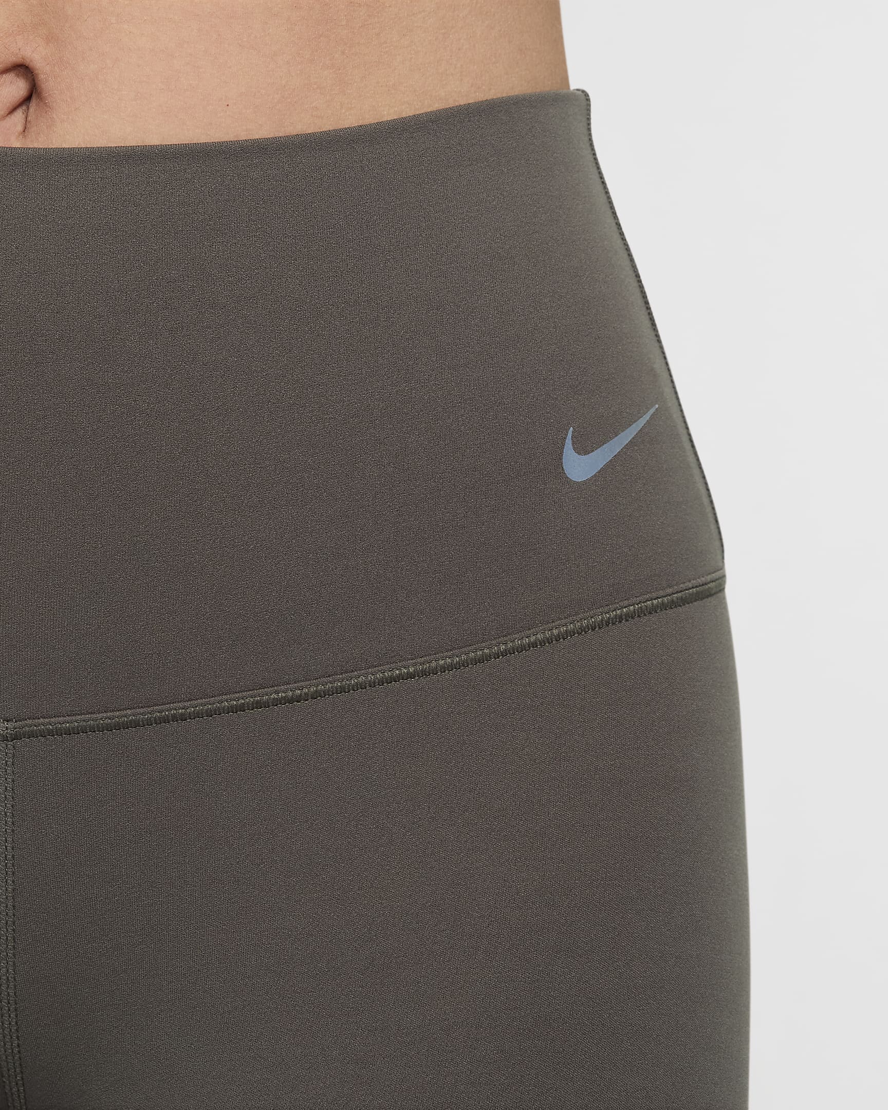 Nike Zenvy Women's Gentle-Support High-Waisted Full-Length Leggings - Ironstone/Black