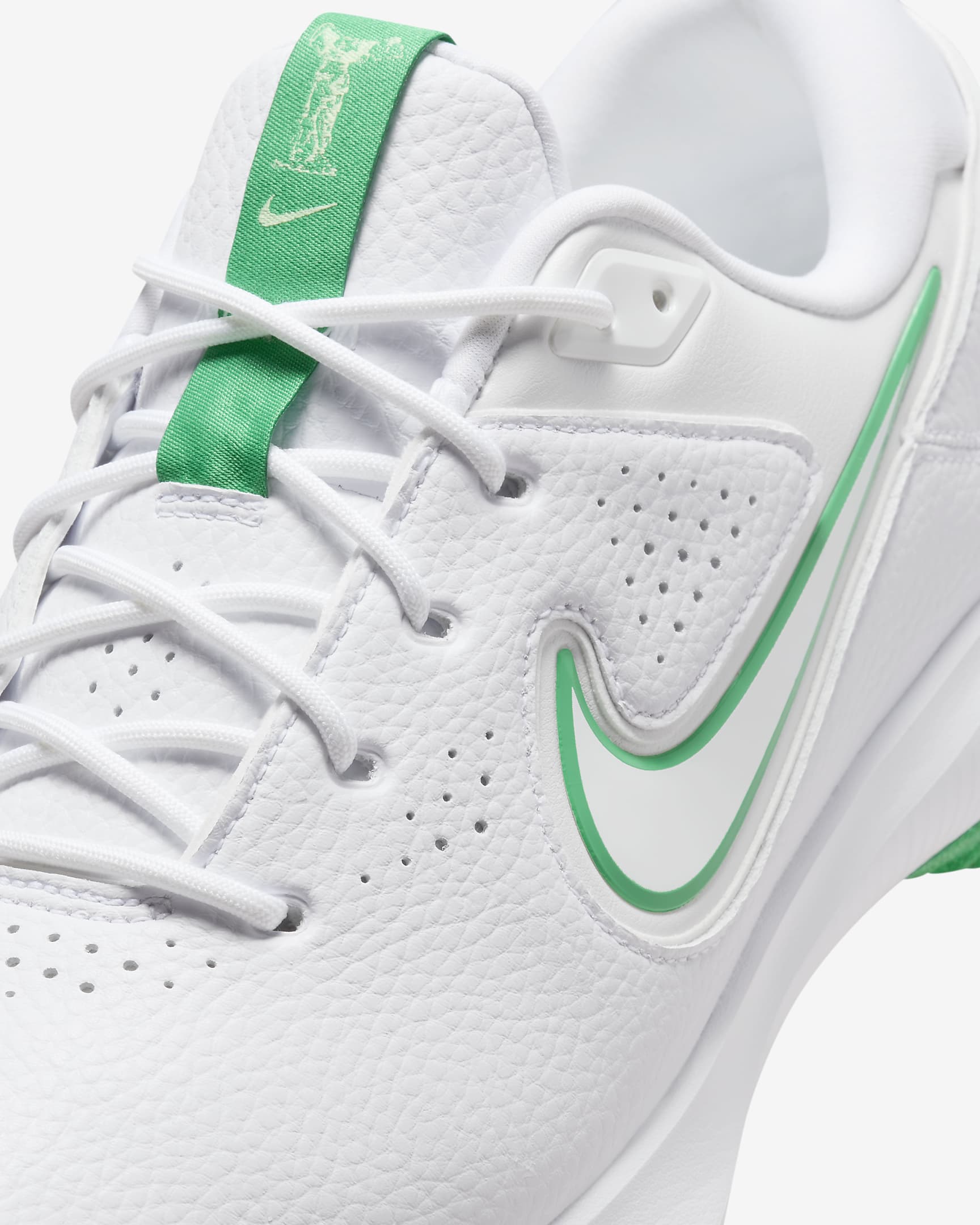 Nike Victory Pro 3 Men's Golf Shoes (Wide) - White/Stadium Green/Barely Volt/Summit White