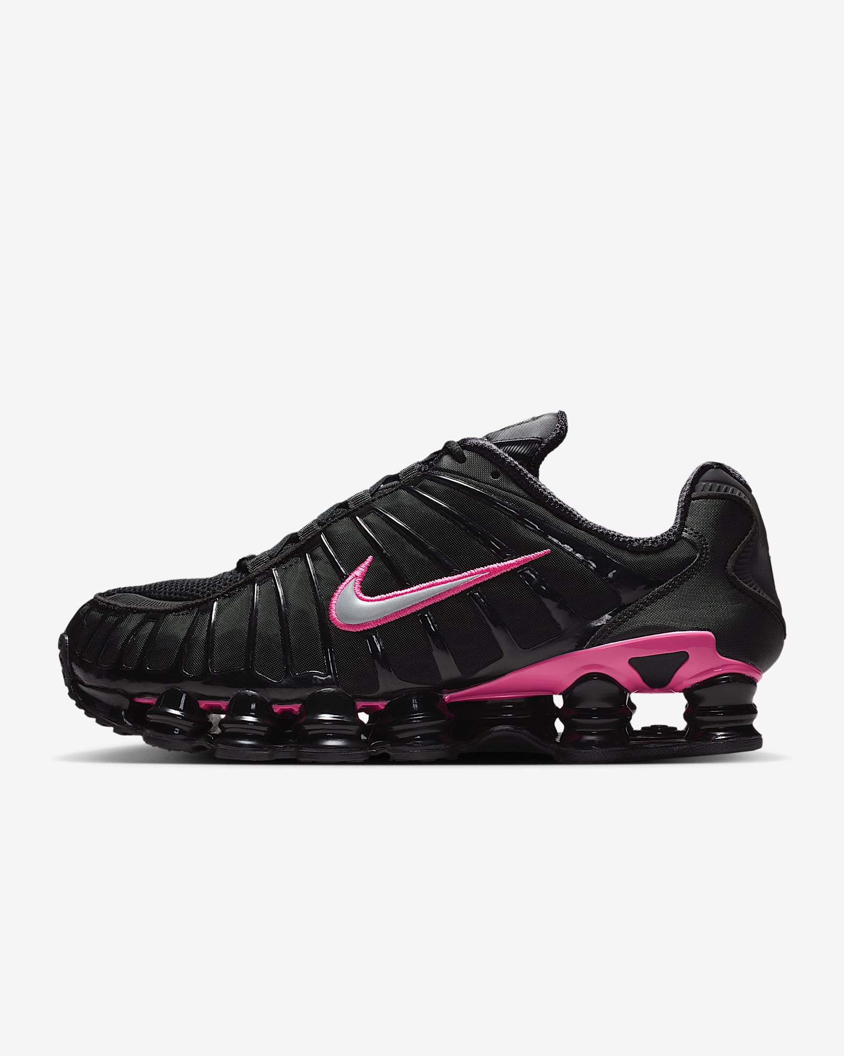Nike Shox TL Women's Shoes - Black/Pinksicle/Metallic Silver