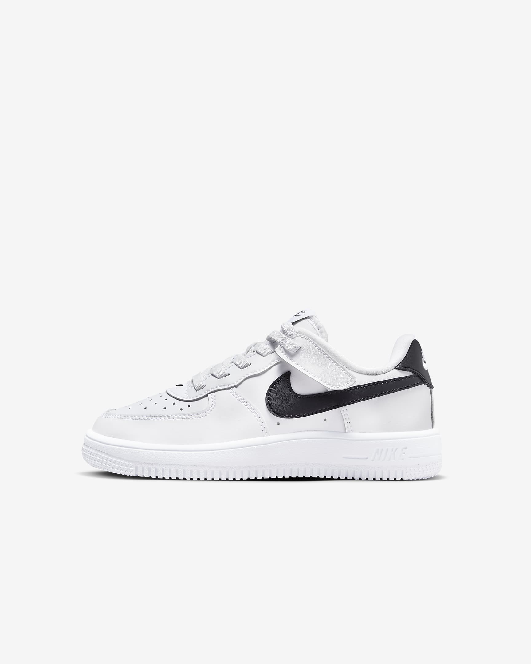 Calzado para niños de preescolar Nike Force 1 Low EasyOn - Blanco/Negro