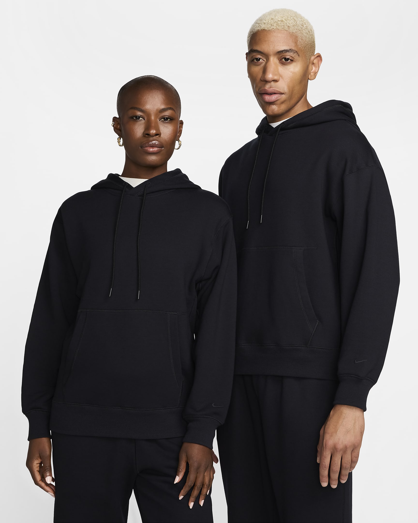 Nike Wool Classic Hoodie - Black