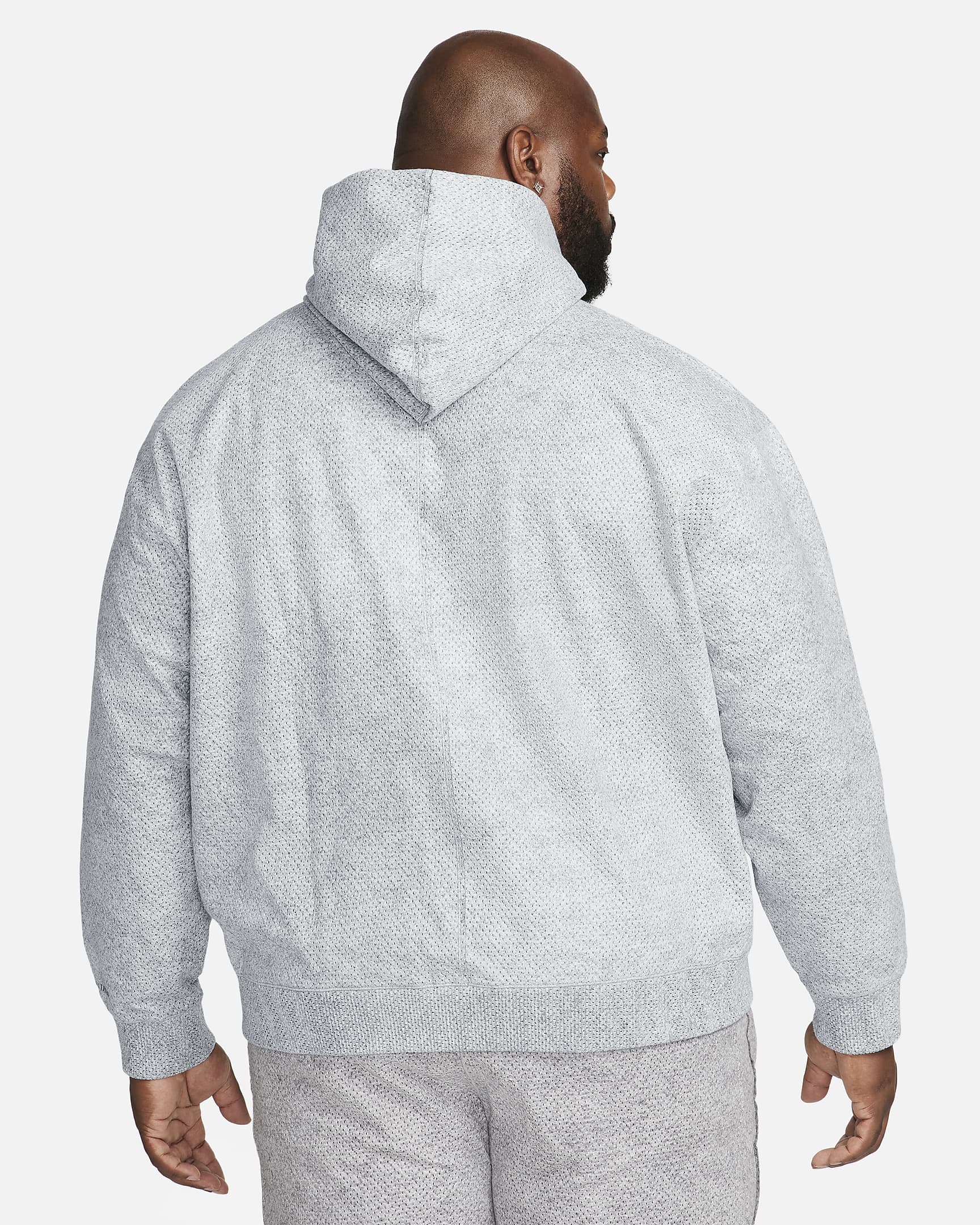 Nike Forward Hoodie Men's Pullover Hoodie - Smoke Grey/Smoke Grey/Light Smoke Grey/Cool Grey