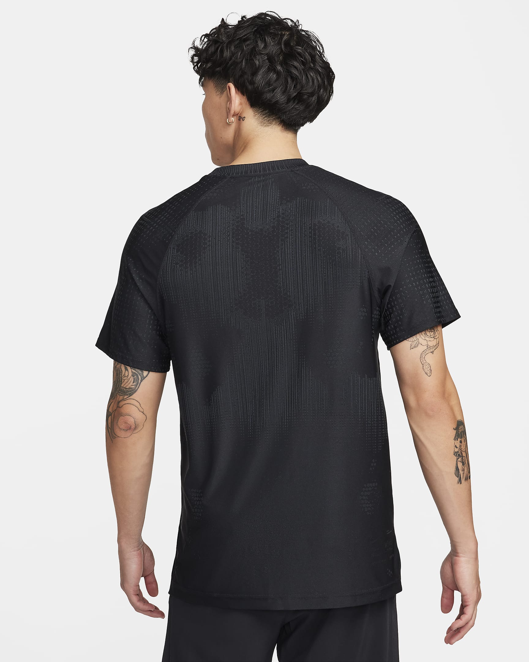 Nike A.P.S. Men's Dri-FIT ADV Short-Sleeve Versatile Top - Black/Black/Black