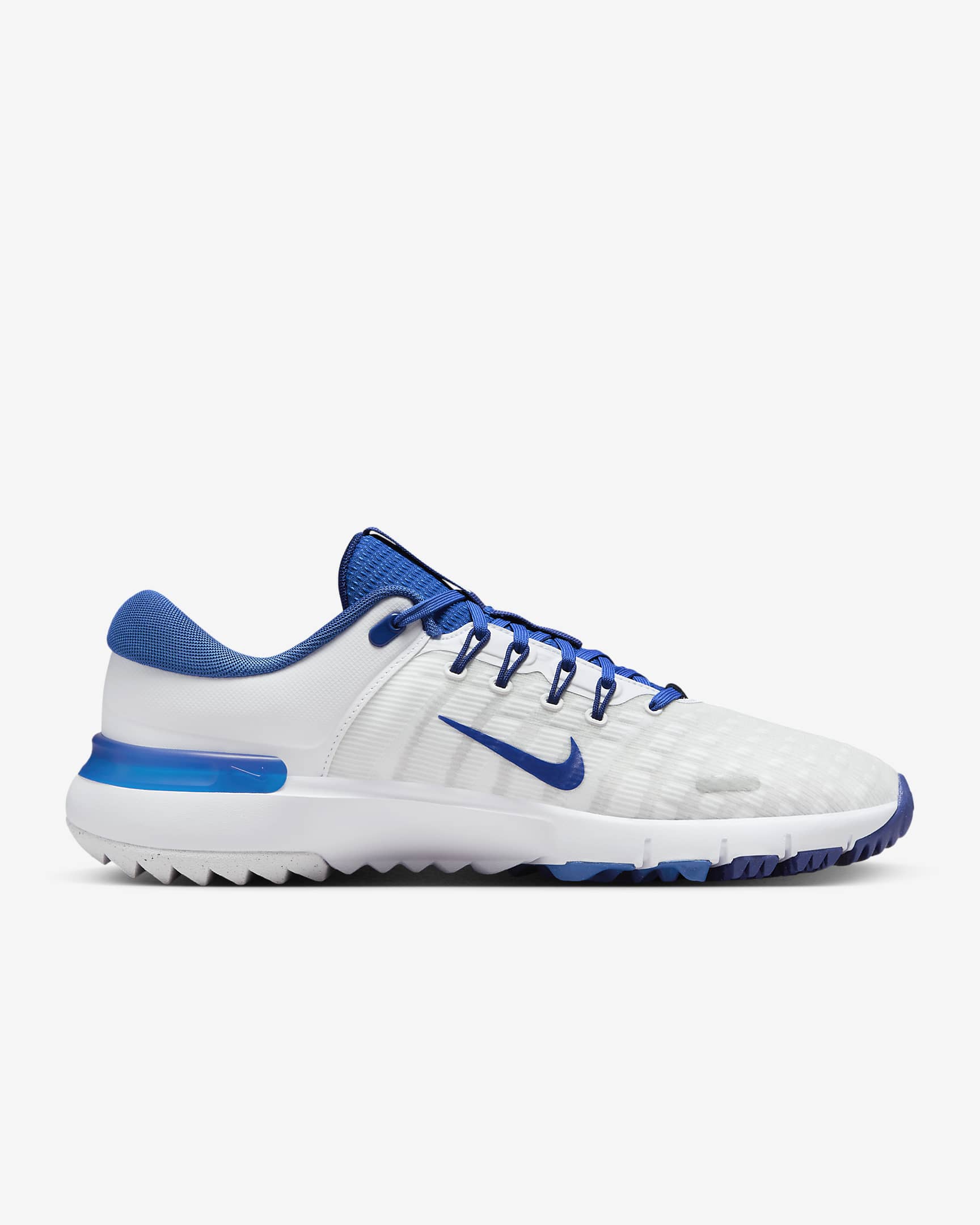 Nike Free Golf NN Golf Shoes (Wide) - Game Royal/Football Grey/White/Deep Royal Blue