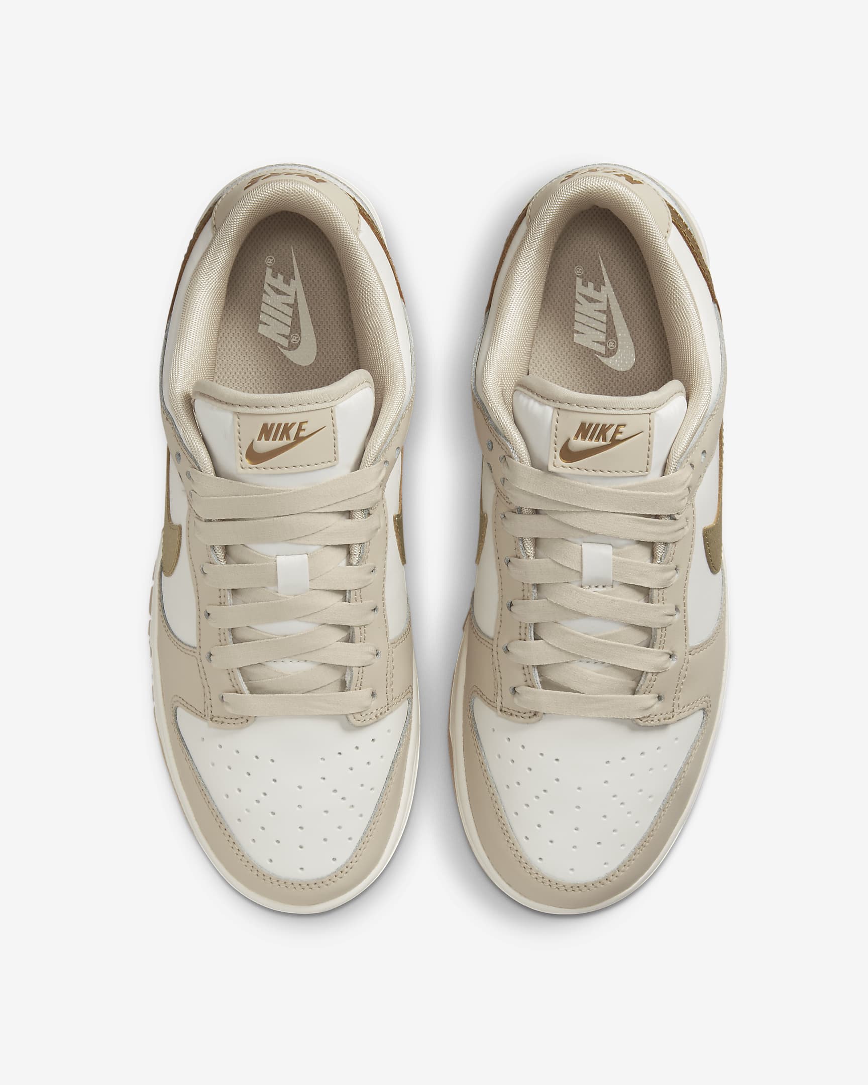 Nike Dunk Low Women's Shoes - Phantom/Sand Drift/Sail/Metallic Gold