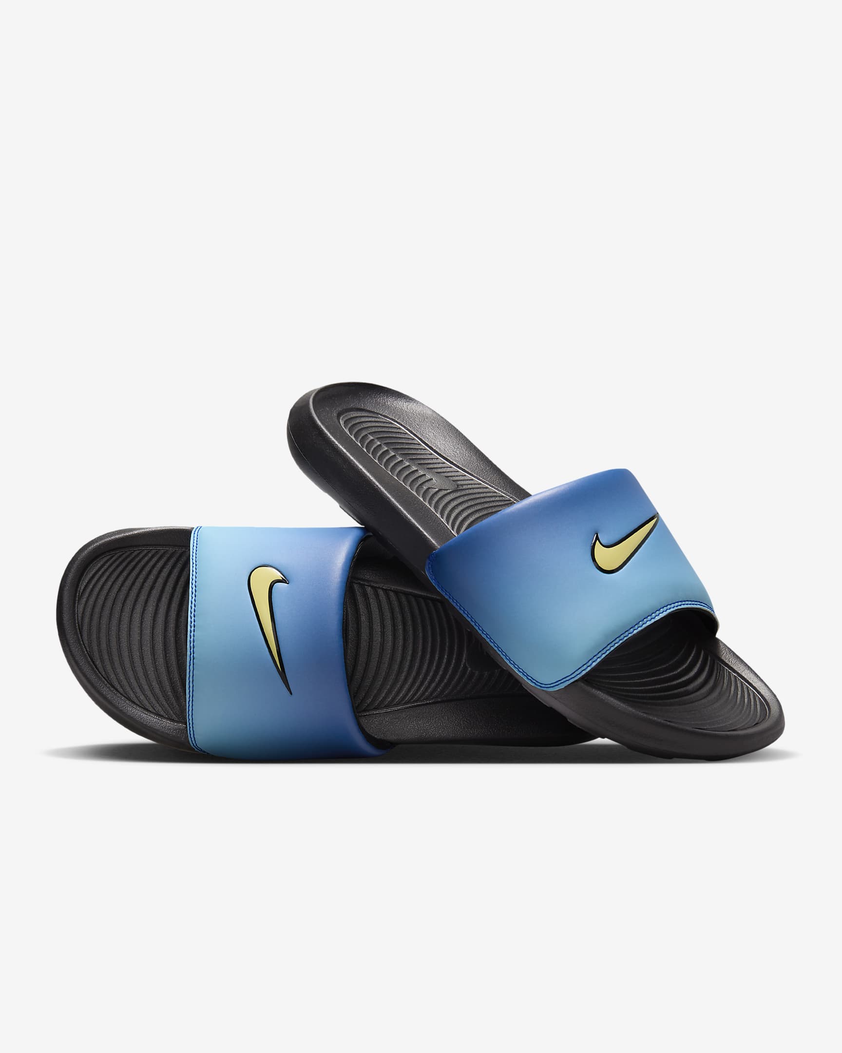 Chanclas para hombre Nike Victori One - Hiperazul/Azul cielo/Negro/Gamuza