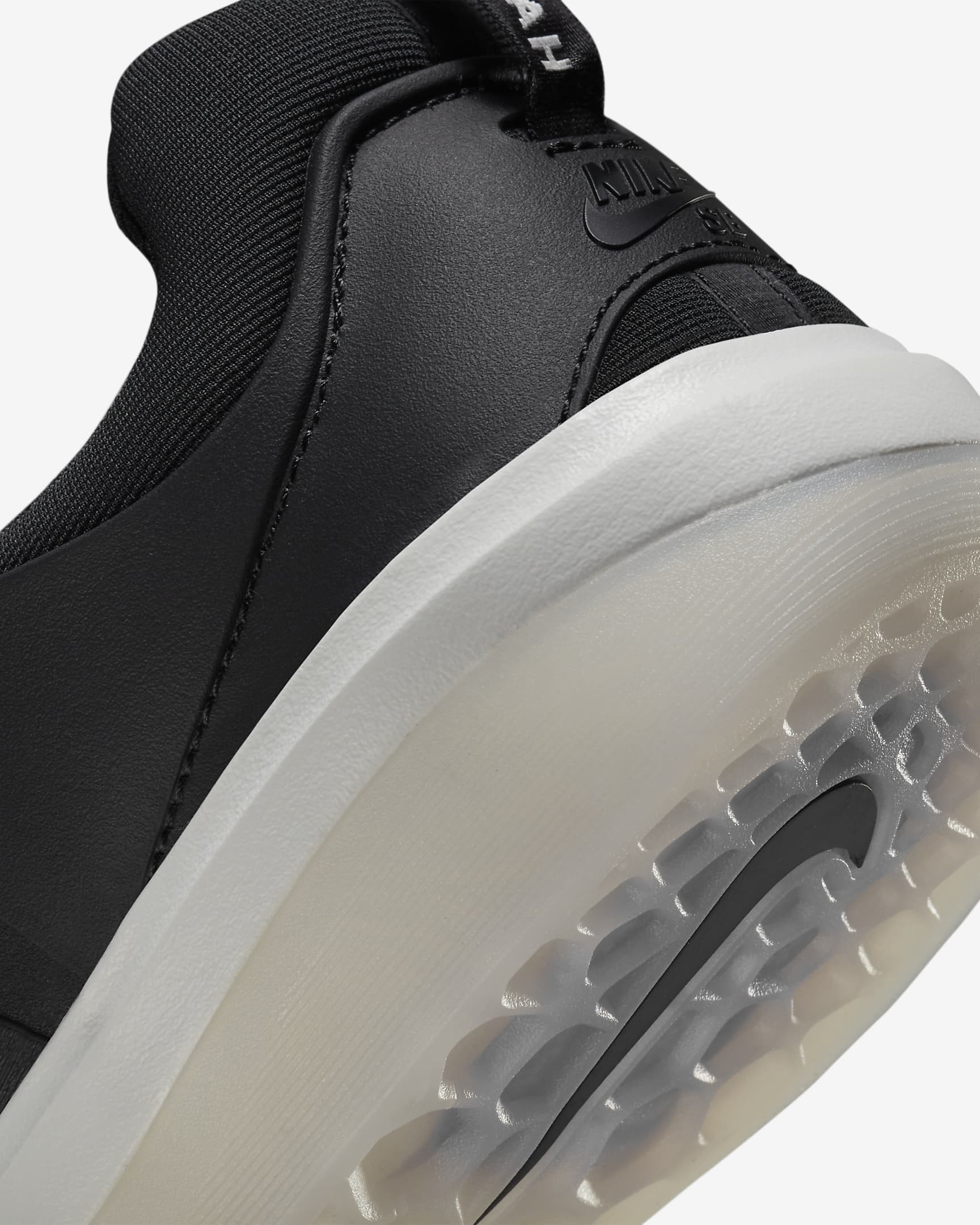 nike sneakers white black