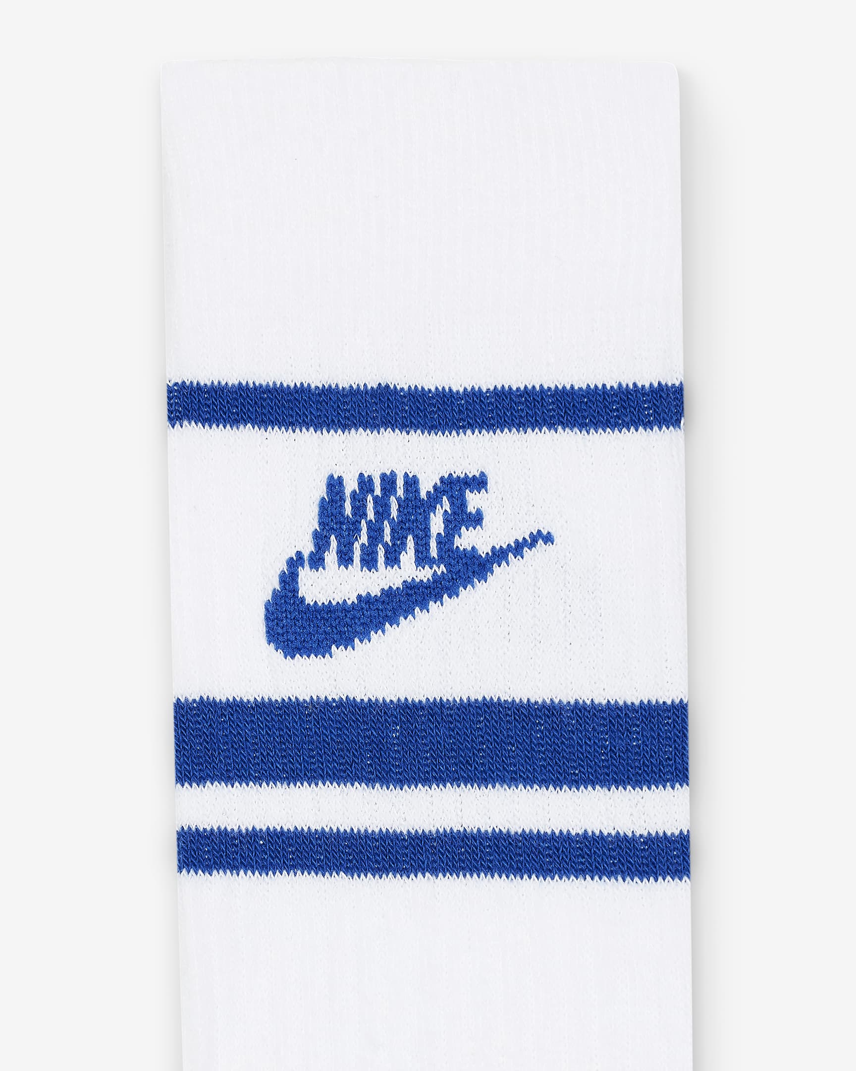 Nike Sportswear Dri-FIT Everyday Essential crew sokken (3 paar) - Wit/Game Royal/Game Royal