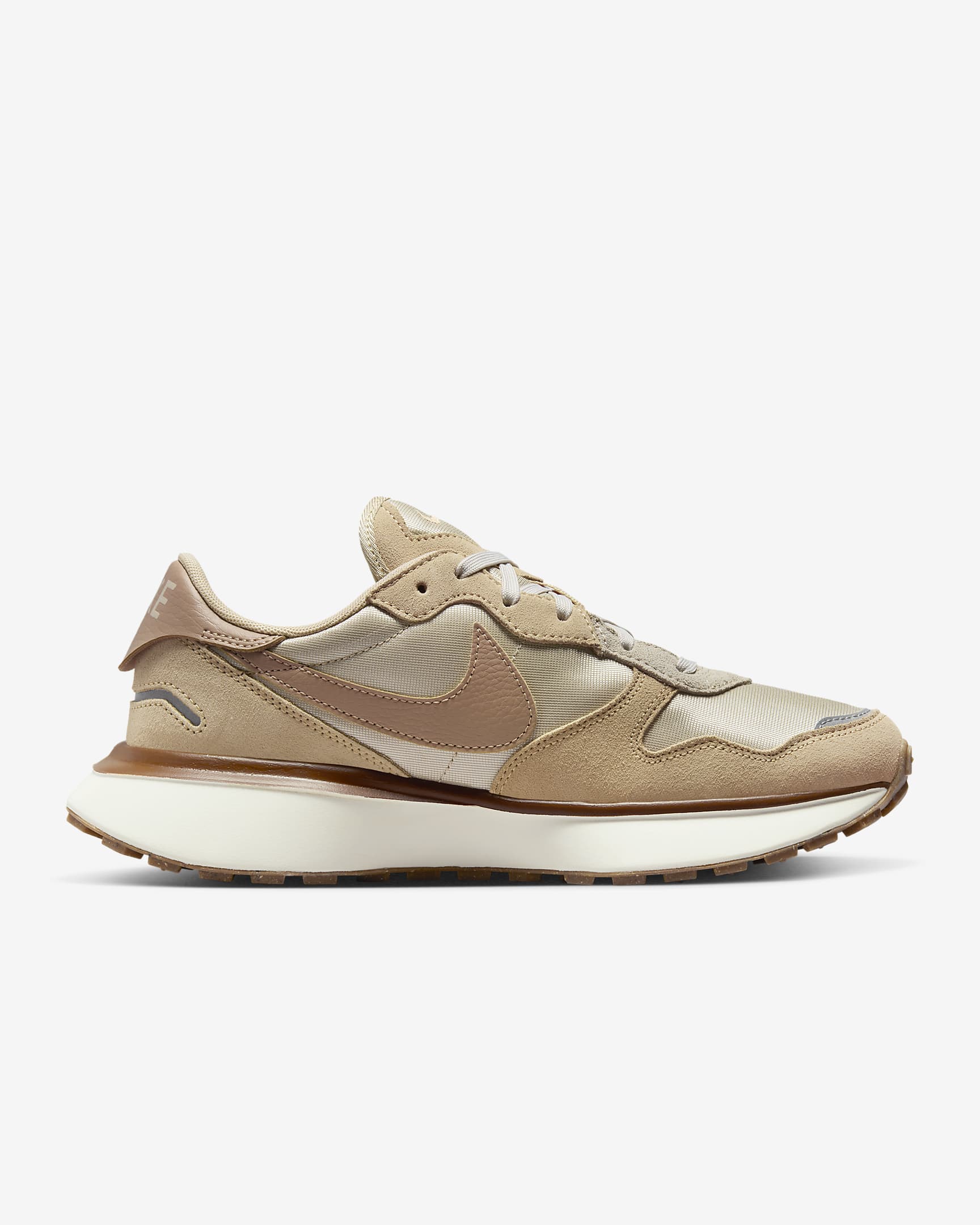 Nike Phoenix Waffle Zapatillas - Mujer - Sanddrift/Sesame/Plata metalizado/Hemp