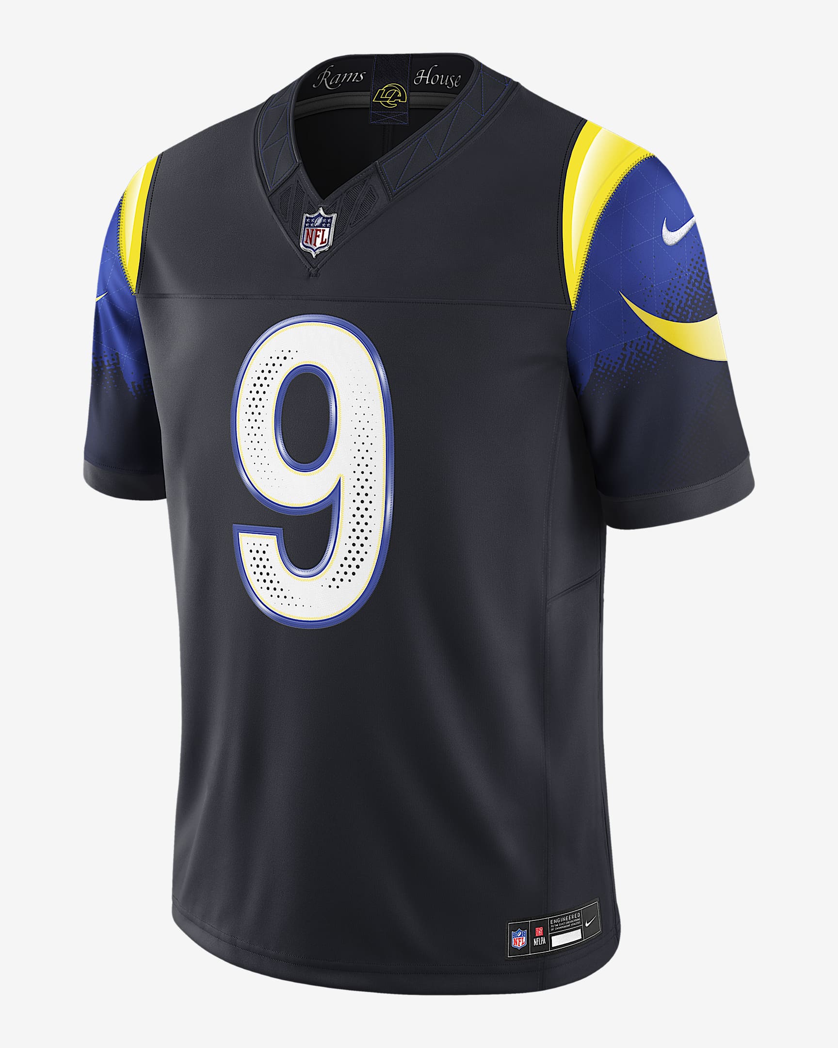 Matthew Stafford Los Angeles Rams Rivalries Collection Men's Nike Dri-FIT NFL Limited Jersey - Navy