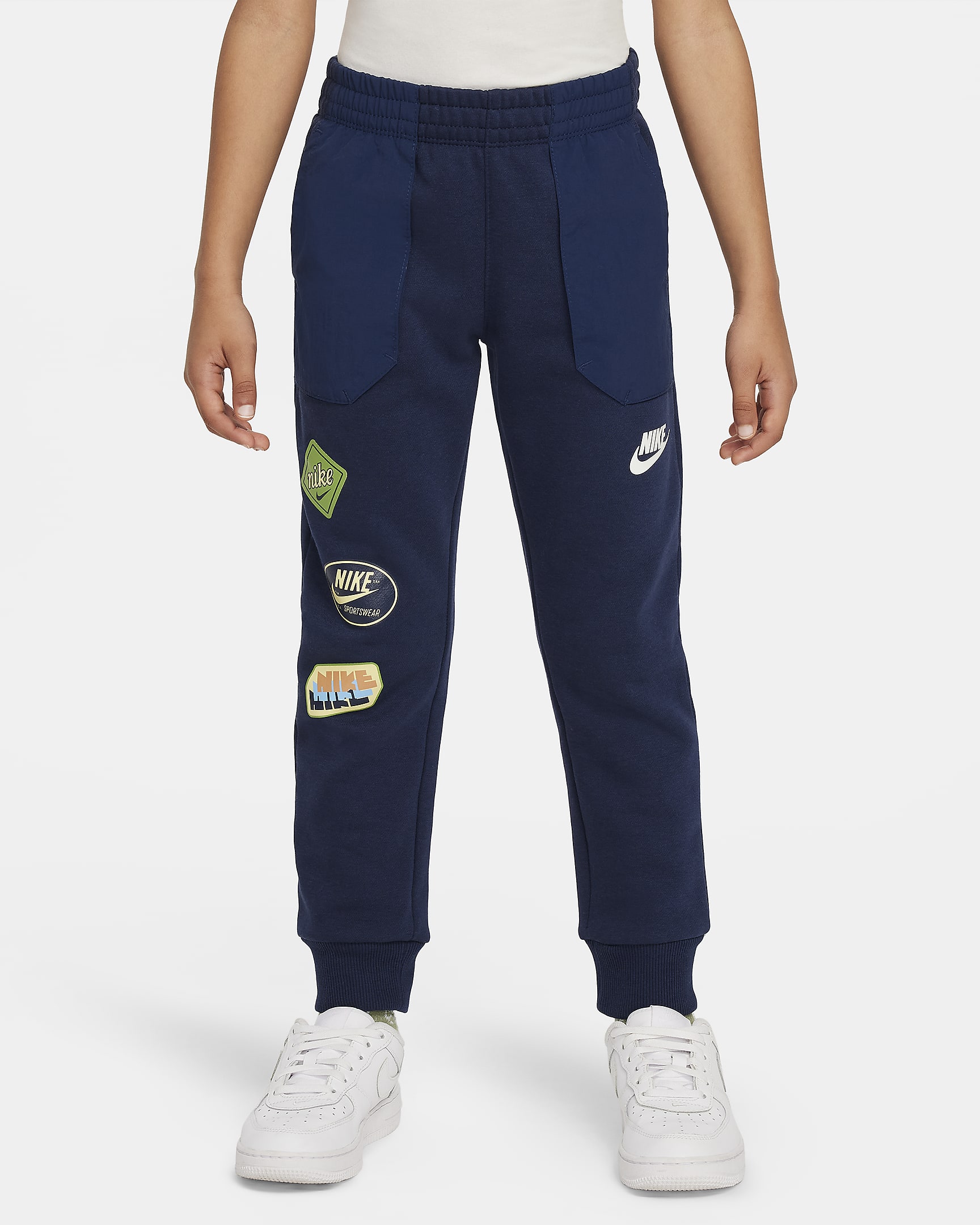 Nike Sportswear Little Kids' Fleece Joggers - Midnight Navy