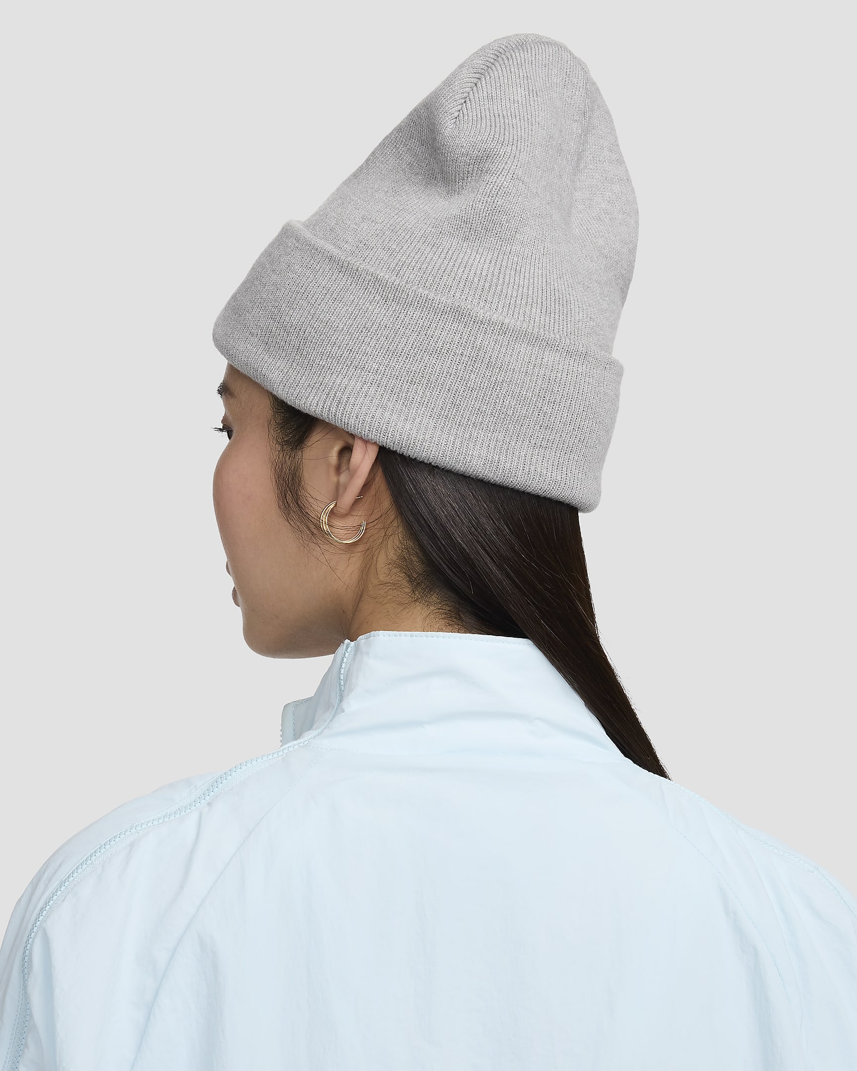 Bonnet Futura Nike Peak - Dark Grey Heather/Blanc