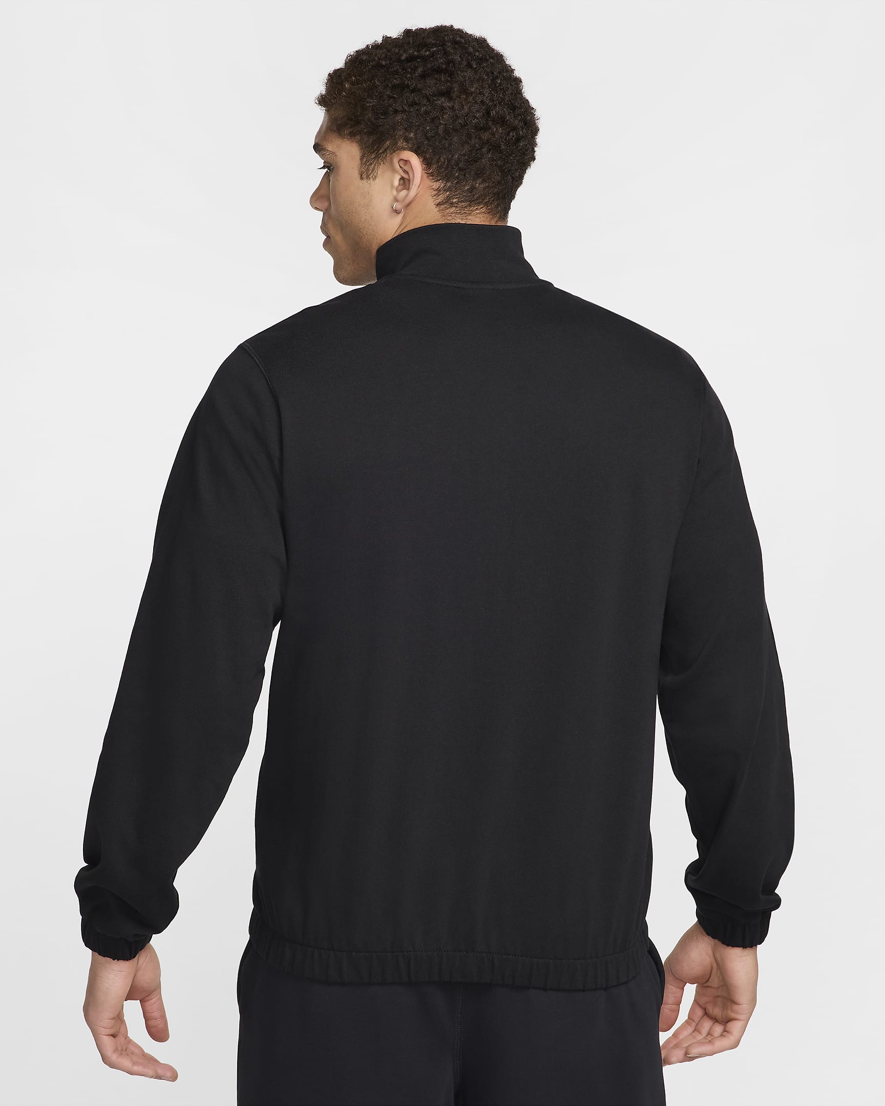 Nike Club Men's Knit Jacket - Black/Black/White