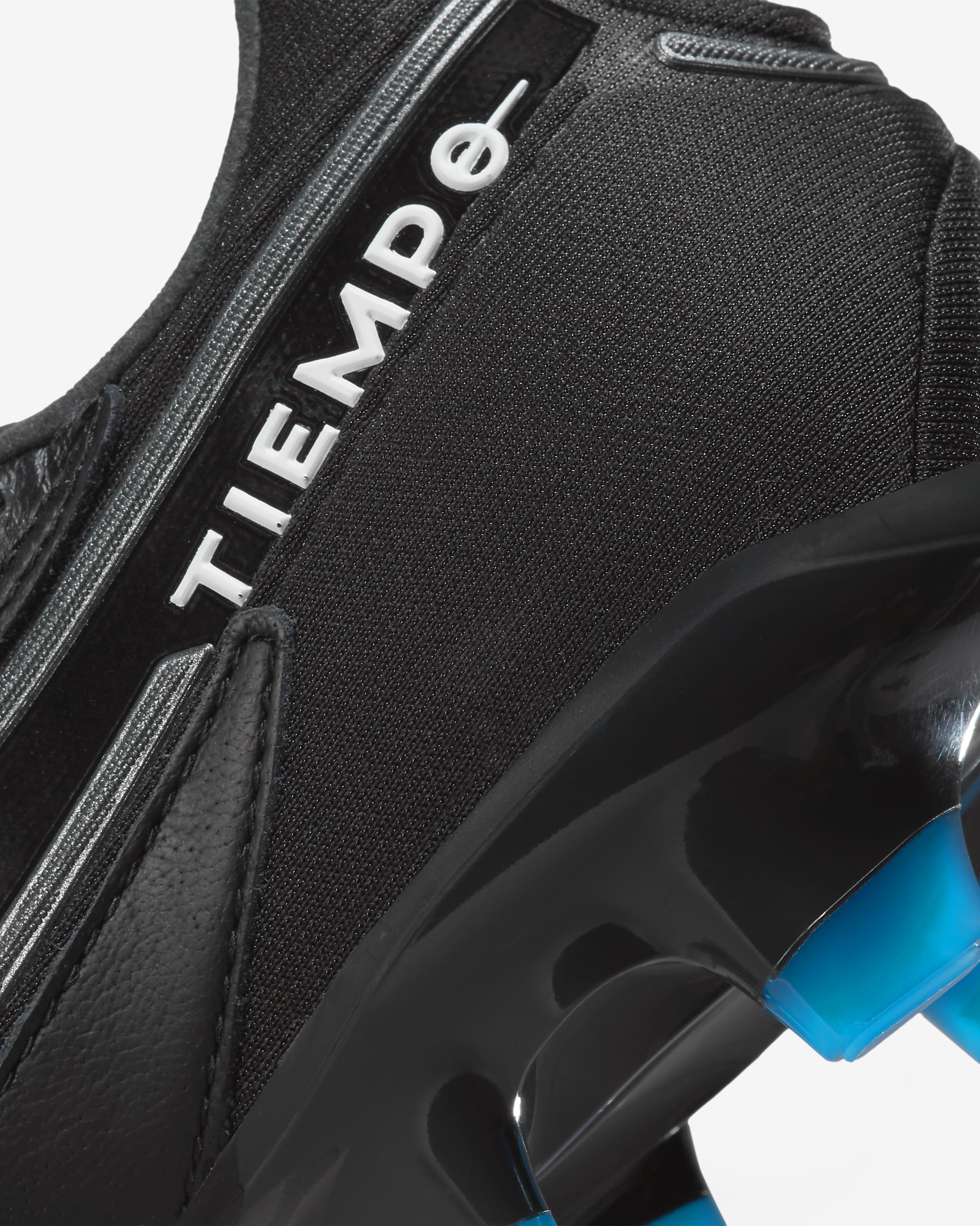 Nike Tiempo Legend 9 Elite FG Firm-Ground Football Boots - Black/Summit White/Light Photo Blue/Dark Smoke Grey