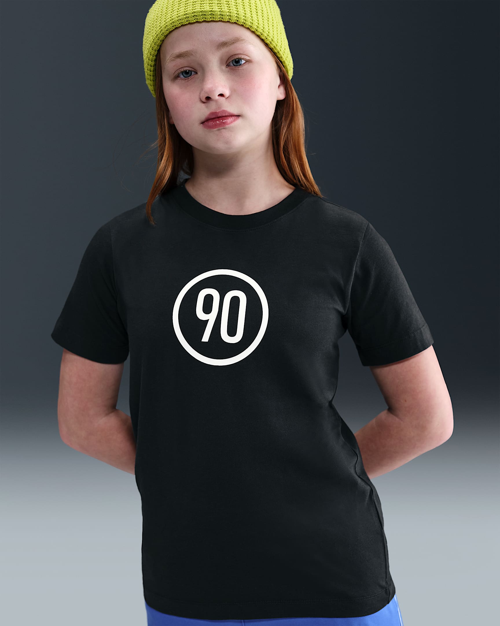Nike Sportswear Total 90 T-Shirt (ältere Kinder) - Schwarz