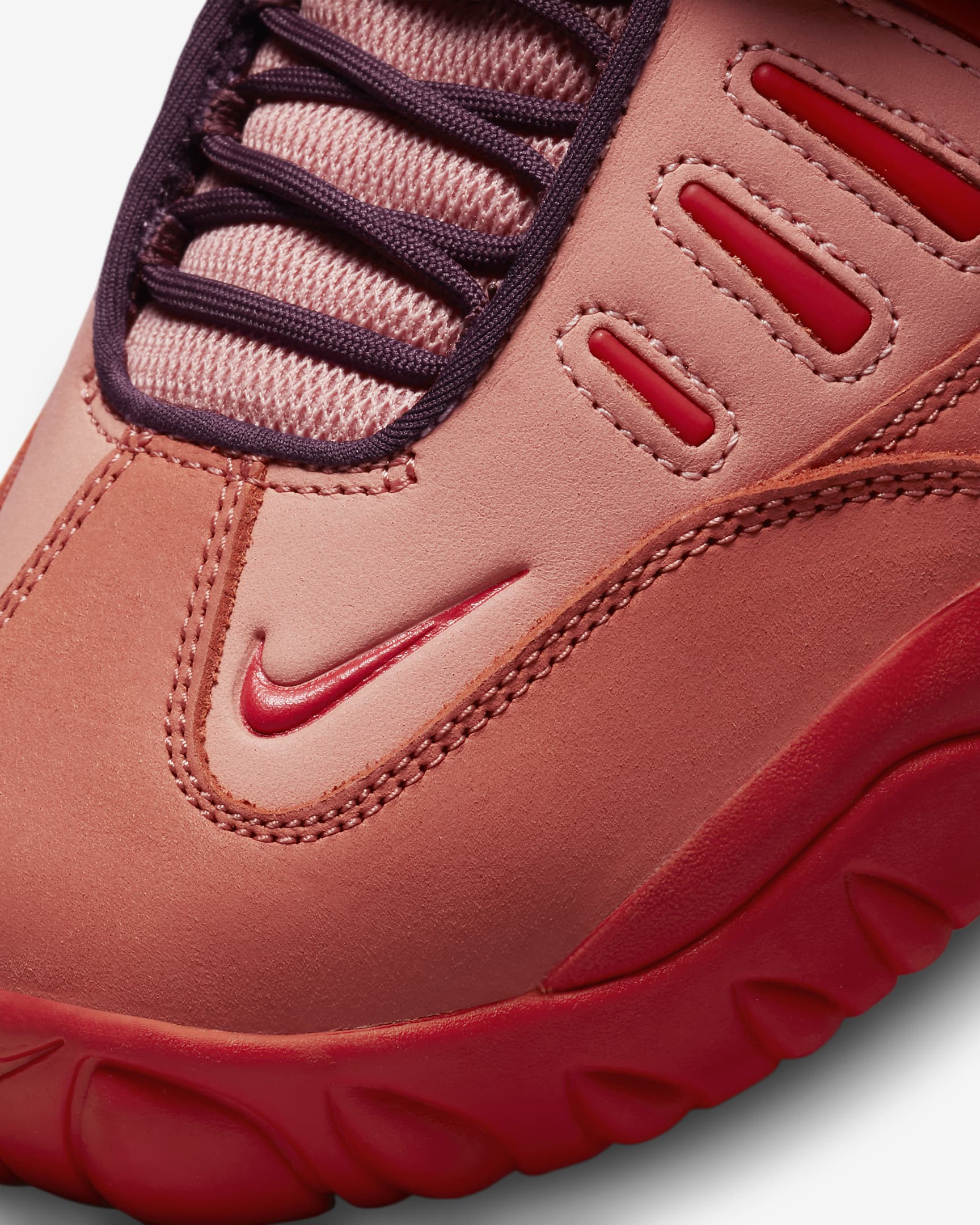 Nike x Ambush Air Adjust Force Men's Shoes - Light Madder Root/Madder Root/Habanero Red/Burgundy Crush