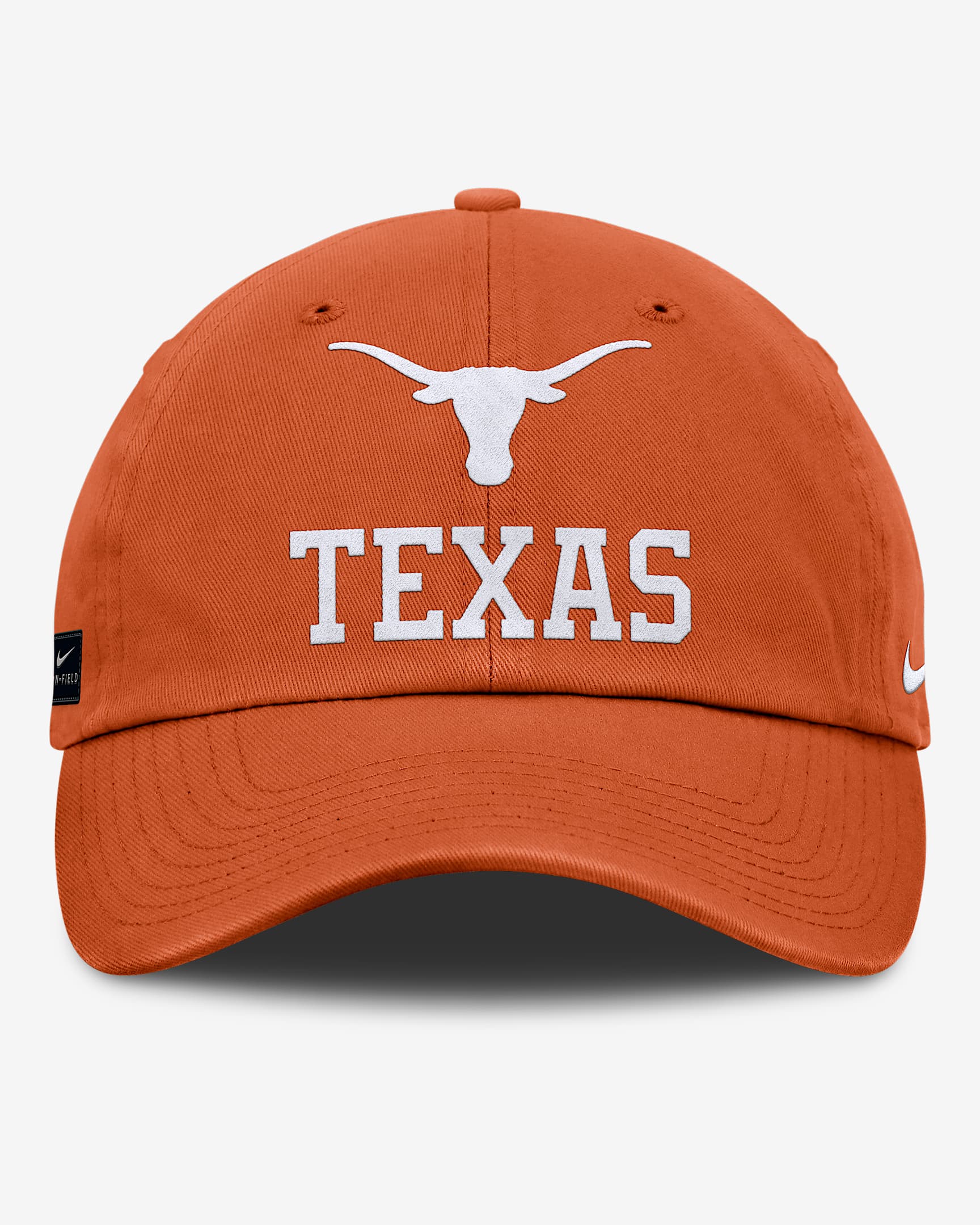 Texas Sideline Club Gameday Men's Nike College Adjustable Hat - Burnt Orange