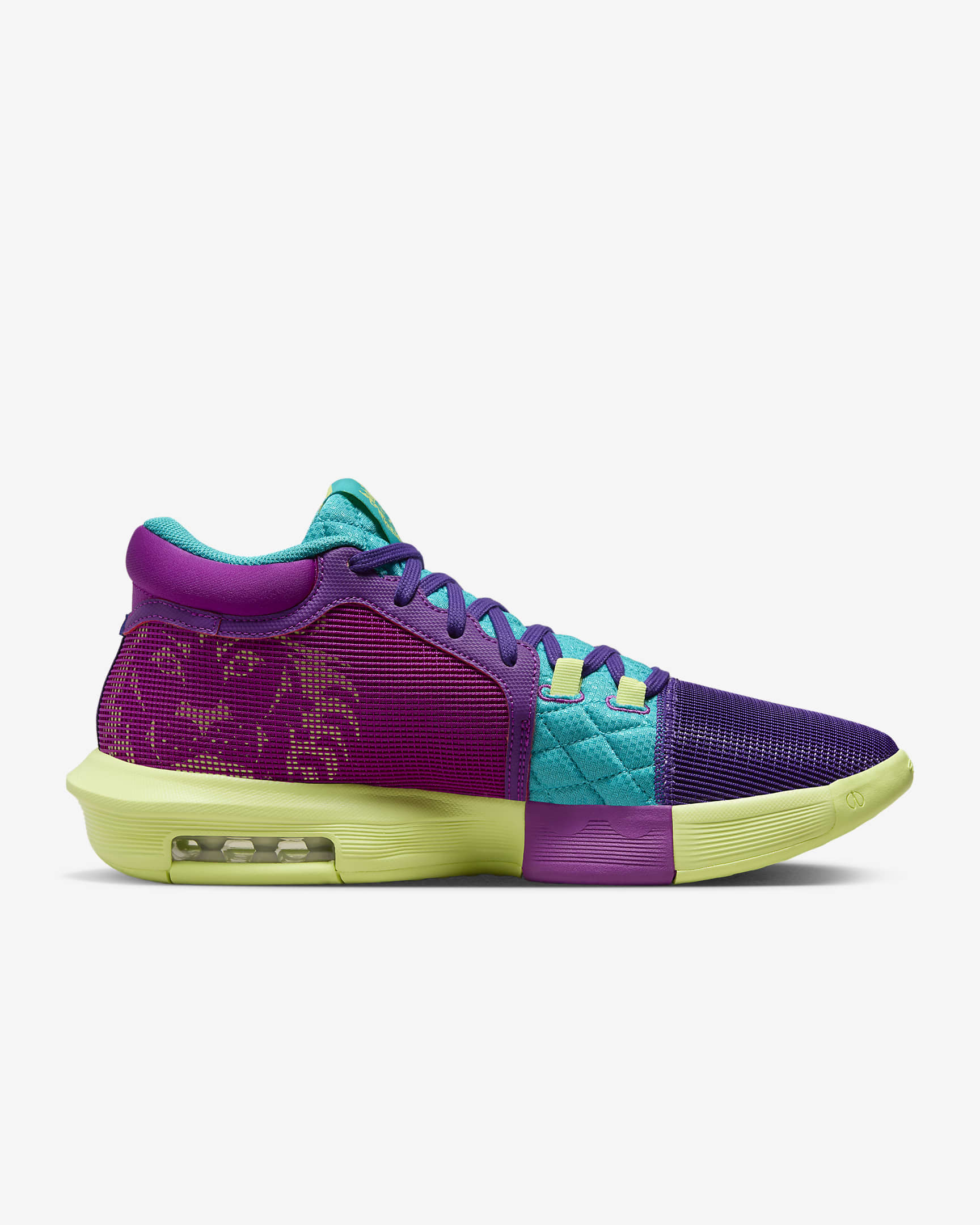 LeBron Witness 8 Basketball Shoes. Nike DK