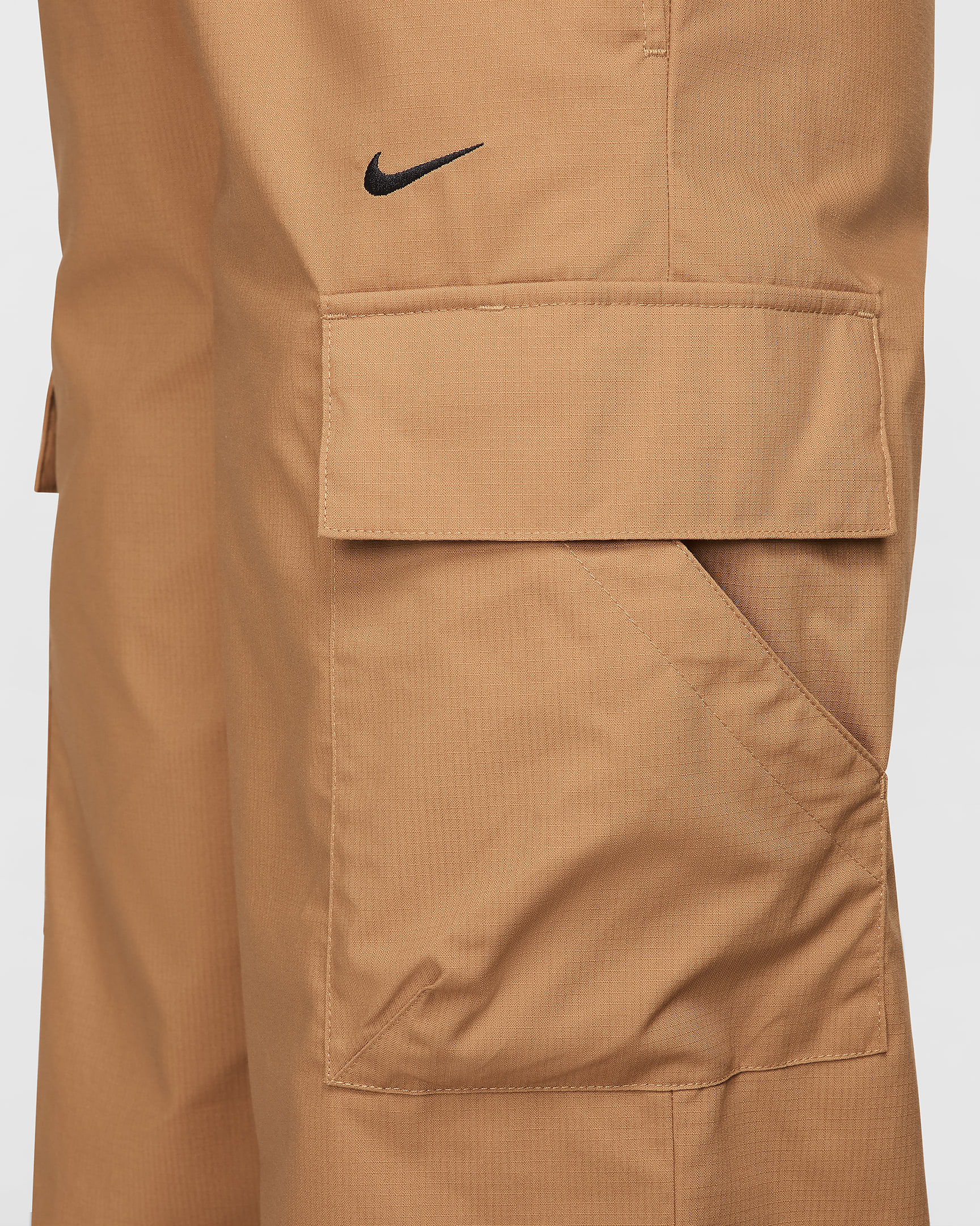 Nike Sportswear Everything Wovens Women's Mid-Rise Cargo Pants - Flax/Black