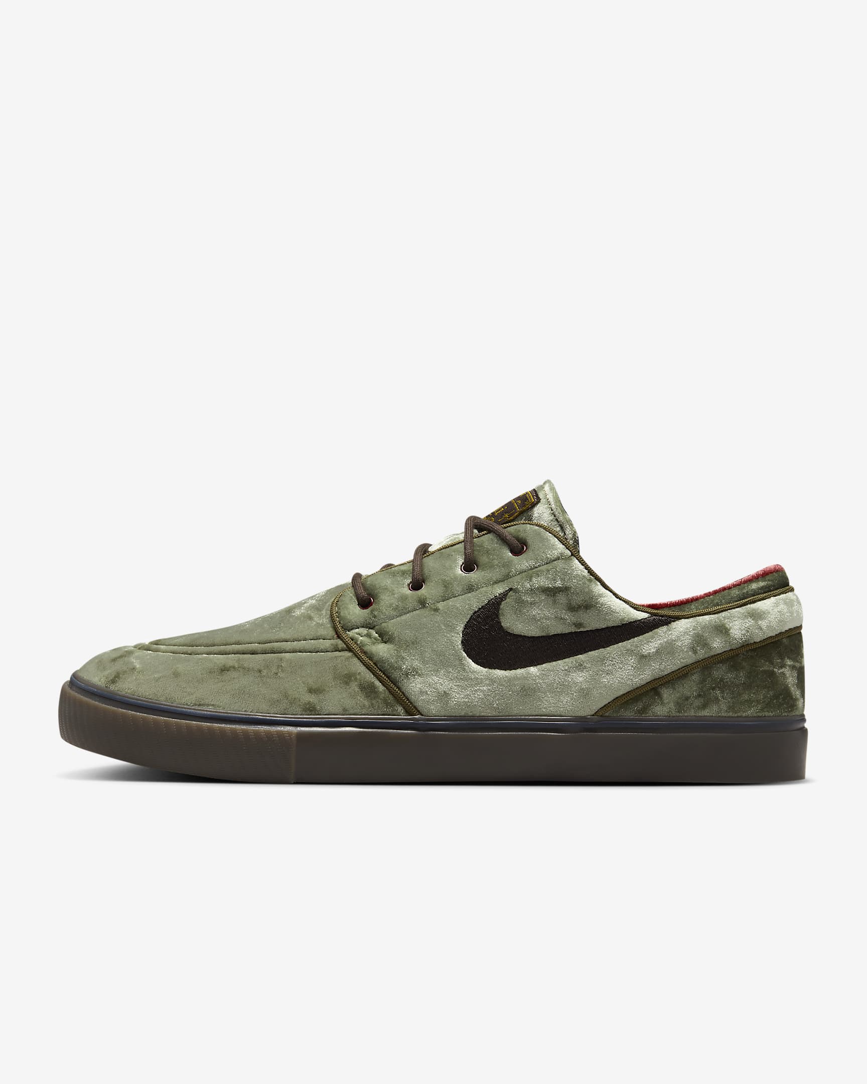 Nike SB Zoom Janoski OG+ SE-skatersko - Medium Olive/Baroque Brown/Dark Team Red/Velvet Brown