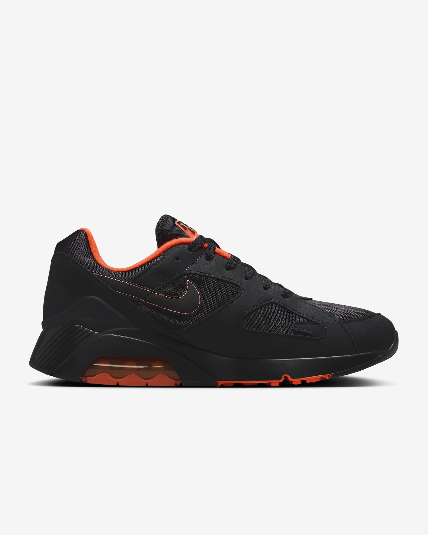 Nike Air 180 Men's Shoes - Black/Hyper Crimson/Black