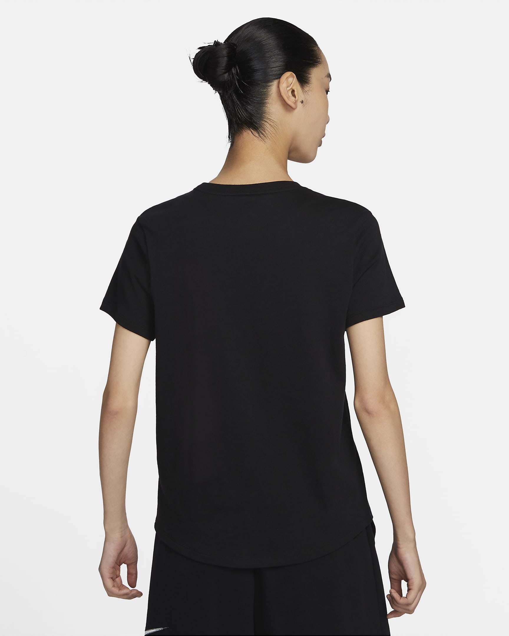 Nike Sportswear Essentials Women's Logo T-Shirt - Black/White