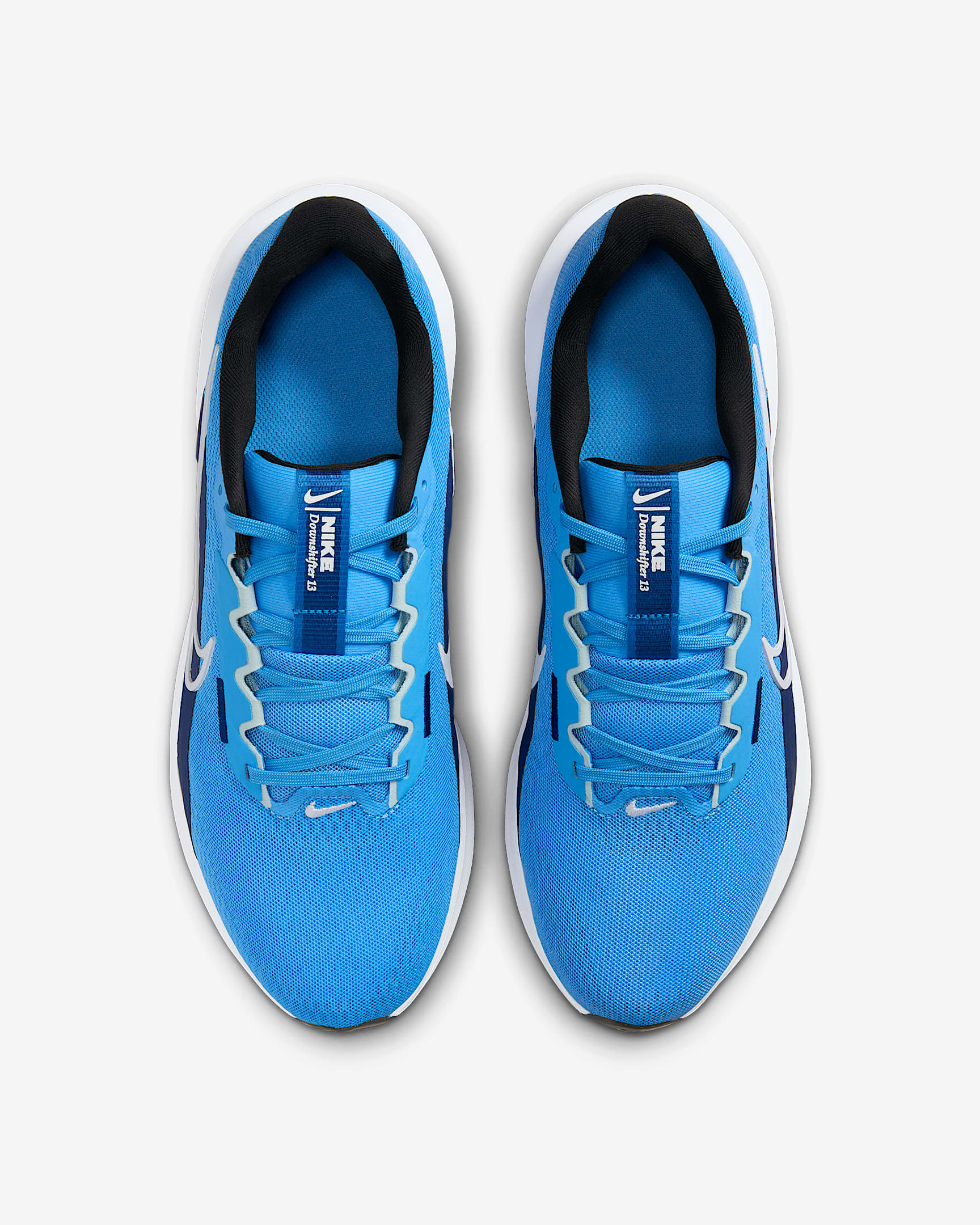 รองเท้าวิ่งโร้ดรันนิ่งผู้ชาย Nike Downshifter 13 - University Blue/Blue Void/Glacier Blue/ขาว