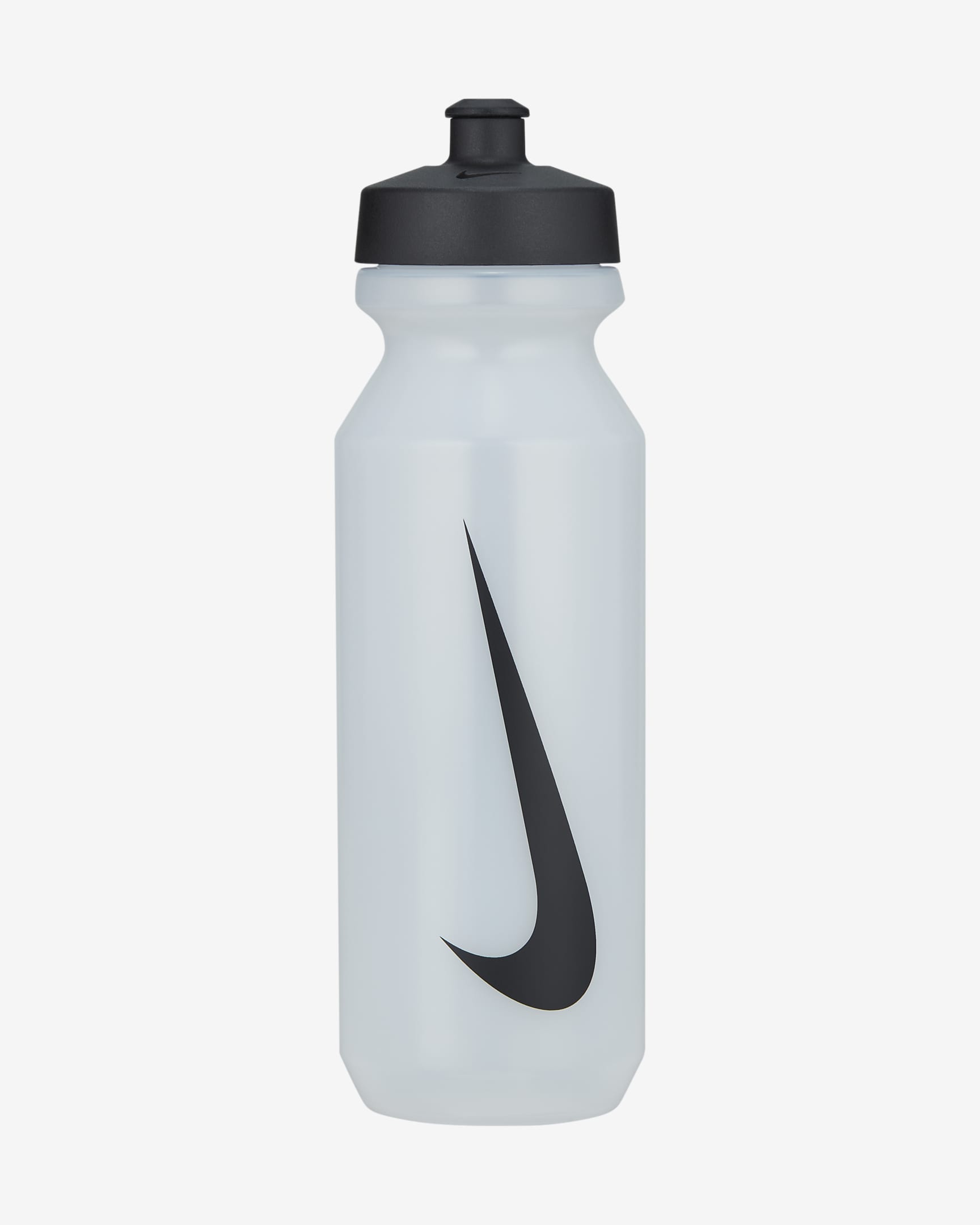 Botella de agua Nike 32oz Big Mouth - Transparente/Negro