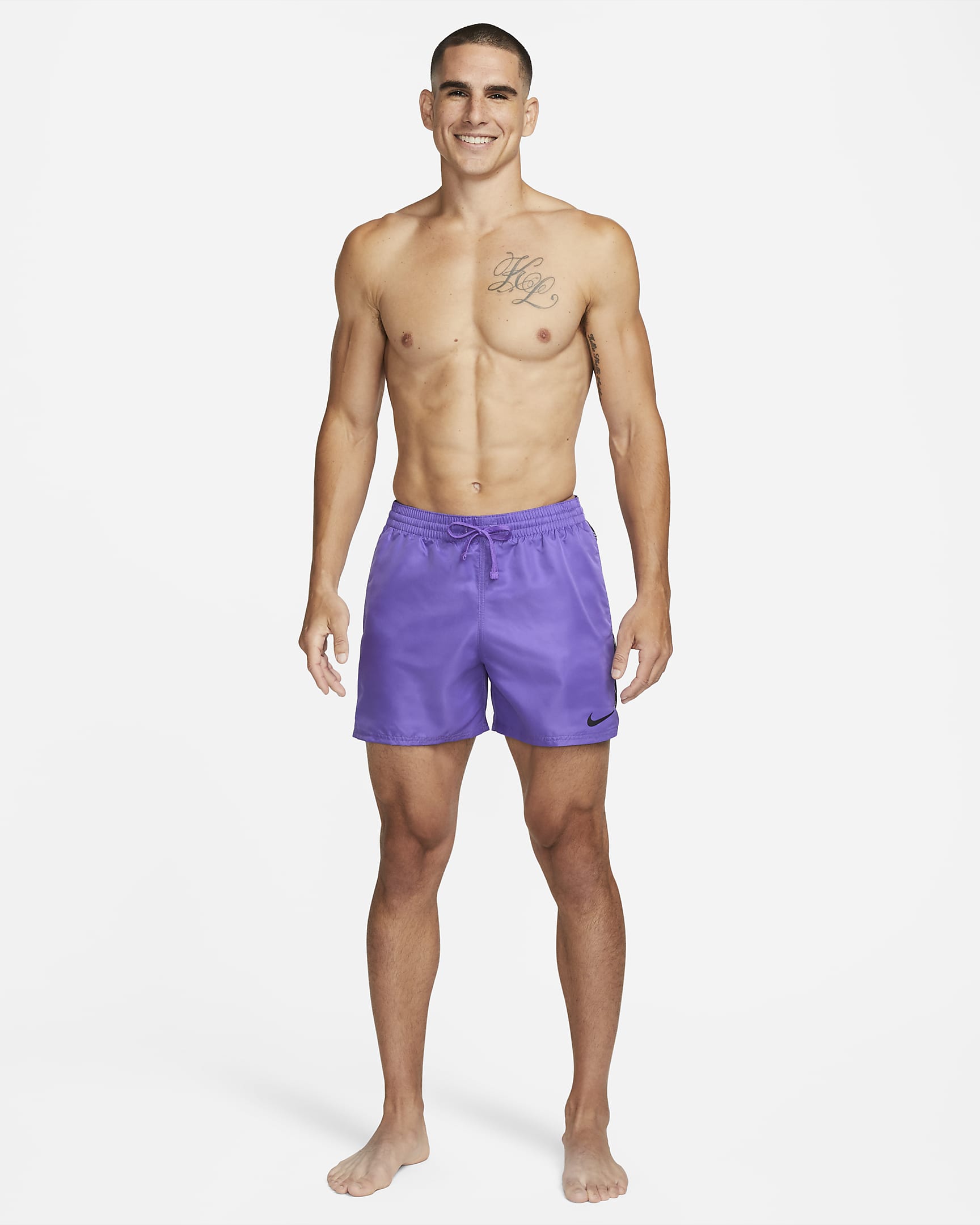 Nike Men's 5" Swim Volley Shorts - Action Grape