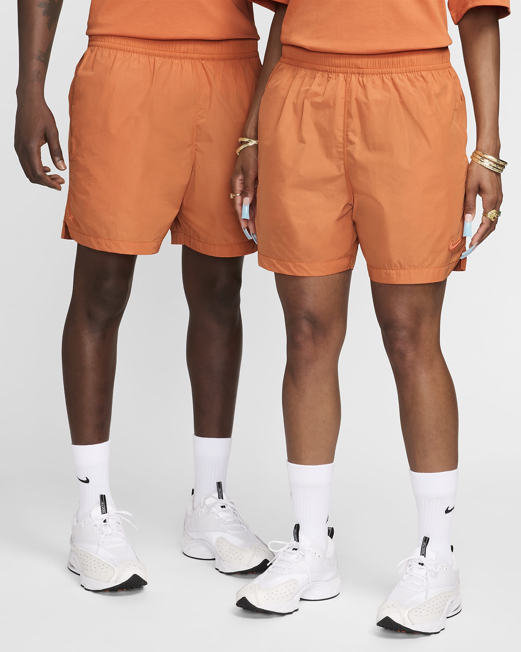 NOCTA Cardinal Nylon Shorts - Hot Curry/Orange Trance/Orange Trance