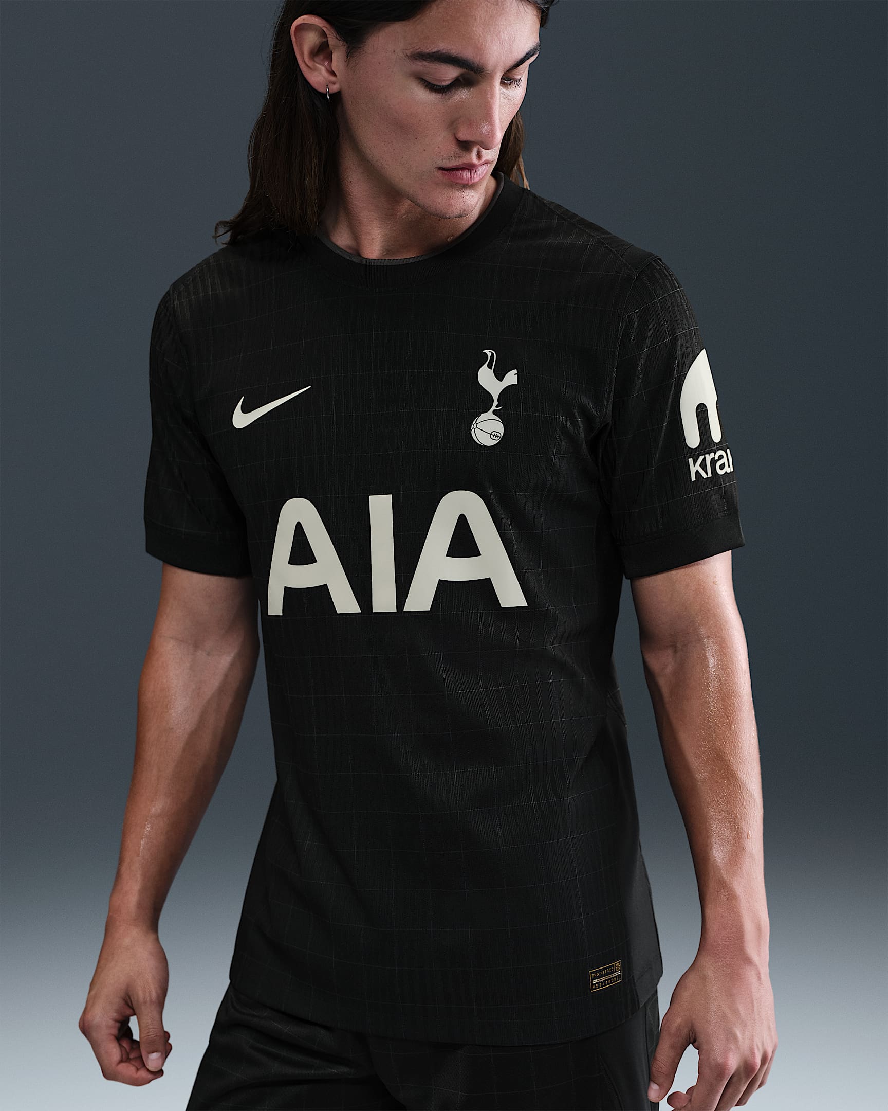 Maillot de foot Authentic Nike Dri-FIT ADV Tottenham Hotspur 2025/26 Match Extérieur pour homme - Noir/Light Iron Ore