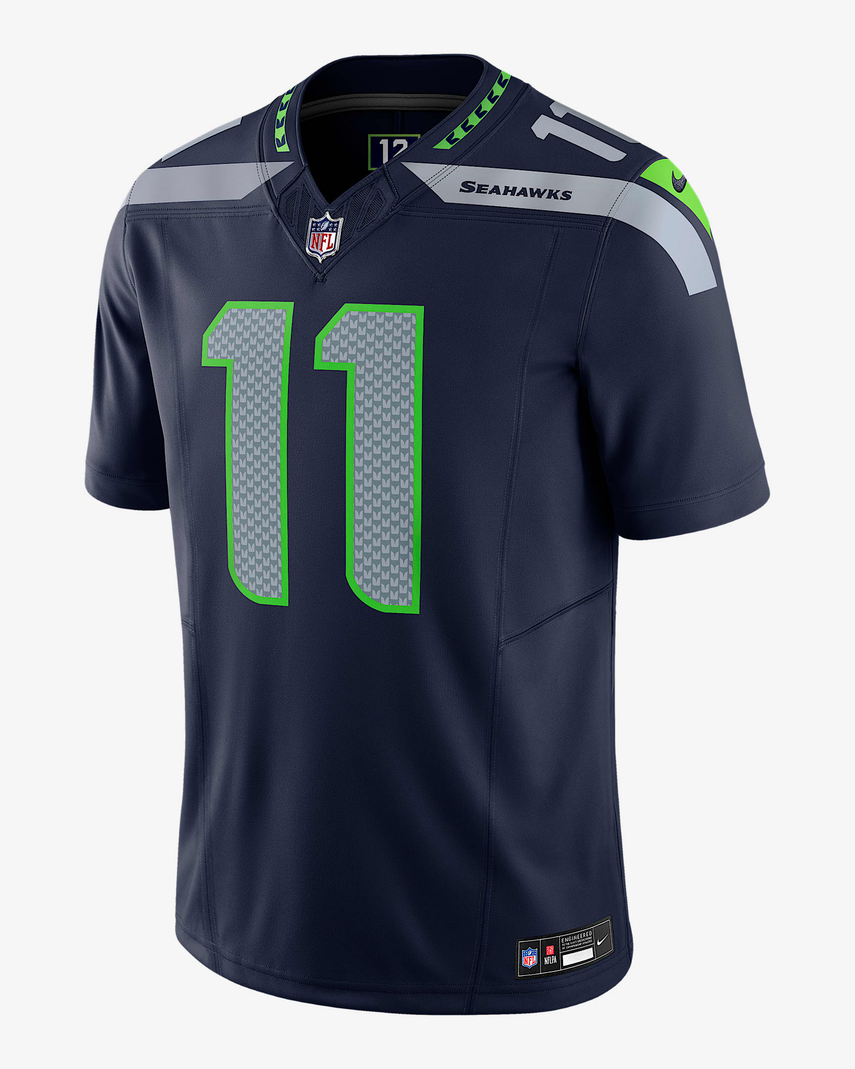 Jersey Nike Dri-FIT de la NFL Limited para hombre Jaxon Smith-Njigba Seattle Seahawks - Azul marino