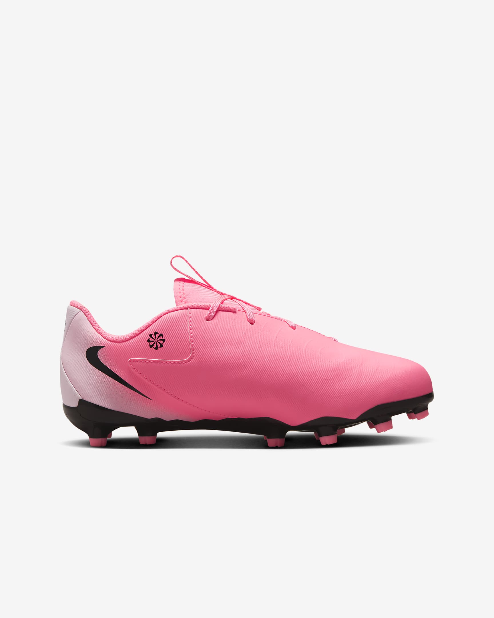 Scarpa da calcio a taglio basso MG Nike Jr. Phantom GX 2 Academy – Bambino/a | Ragazzo/a - Sunset Pulse/Nero