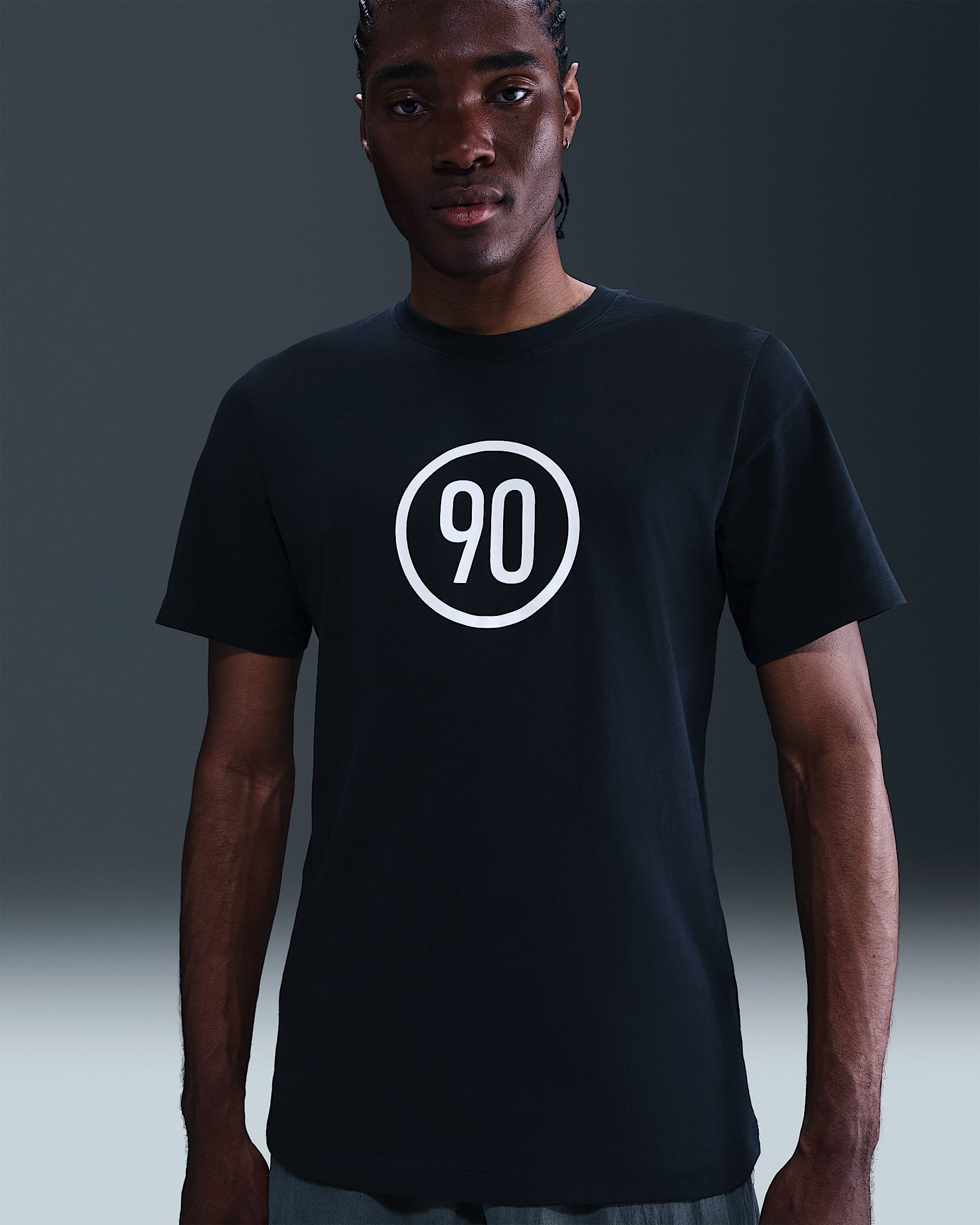 Nike Total 90 Camiseta de fútbol - Hombre - Negro