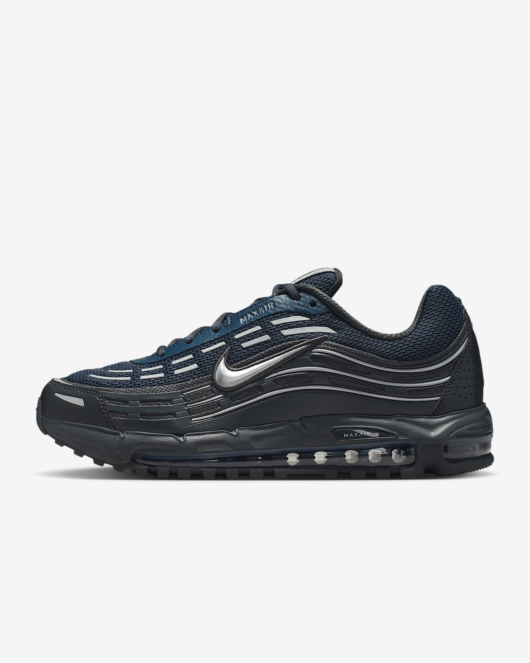 Sapatilhas Nike Air Max TL 2.5 para homem - Anthracite/Azul Thunder/Prateado metalizado
