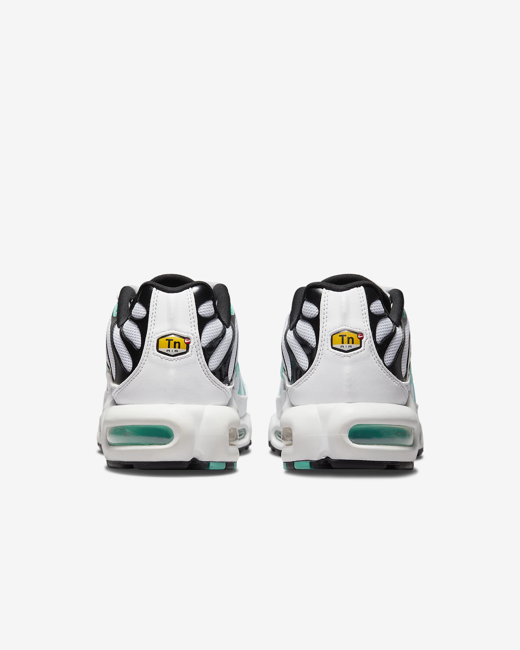 Nike Air Max Plus Men's Shoes - White/Black/Reflect Silver/Hyper Jade