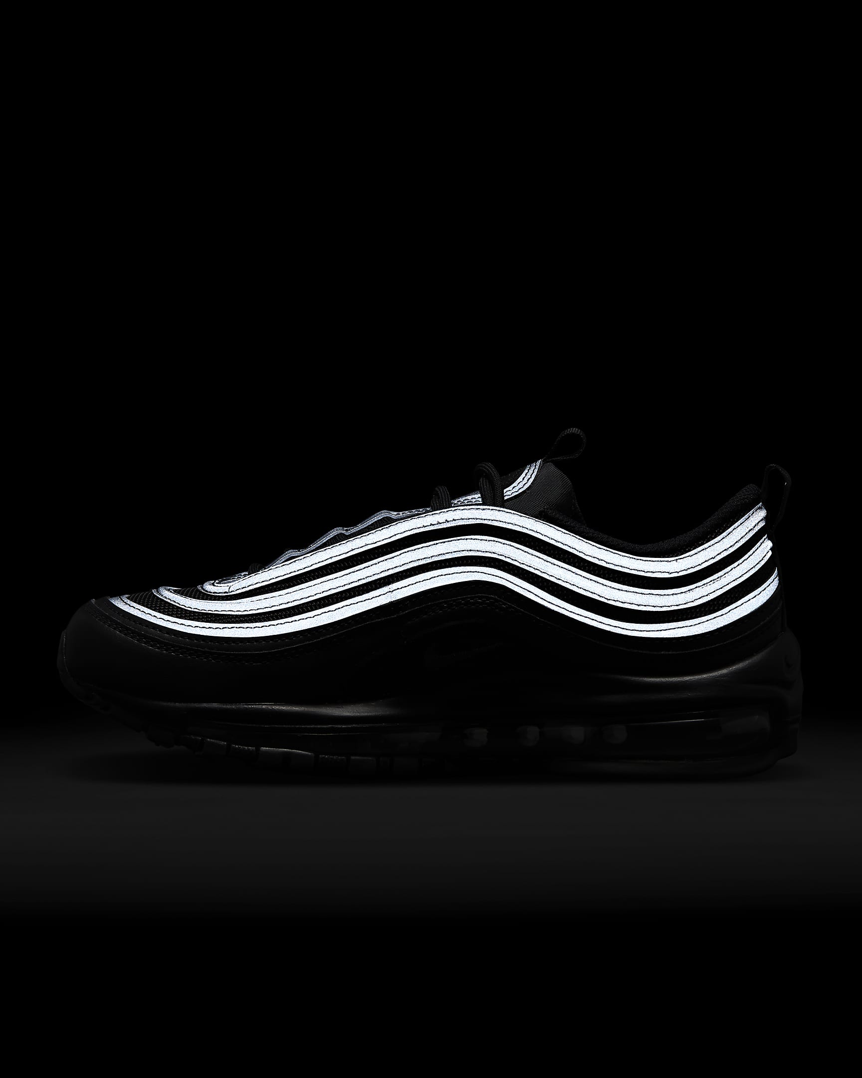 Nike Air Max 97 Women's Shoes - Black/Black/Dark Smoke Grey