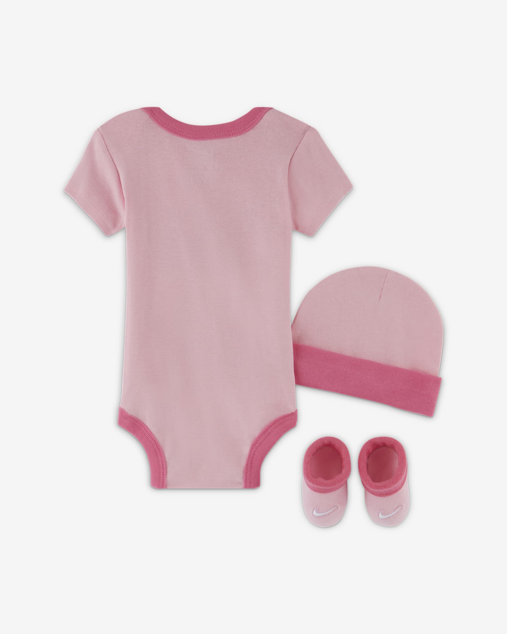 Conjunto de body, gorro y calzado para bebé Nike (0 a 12 meses). Nike.com