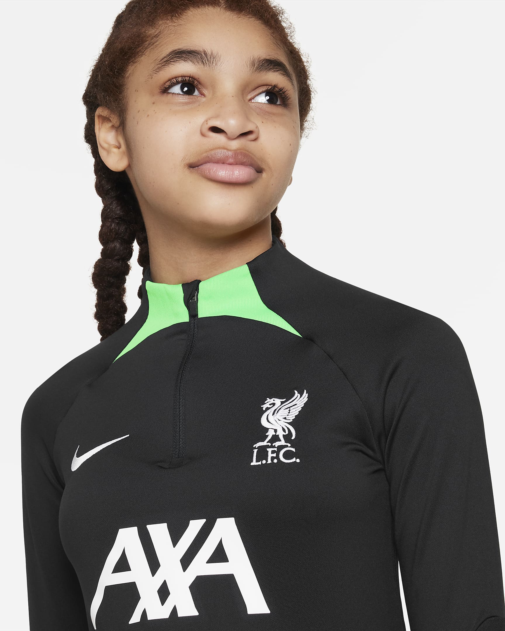 Liverpool F.C. Strike Older Kids' Nike Dri-FIT Knit Football Drill Top ...