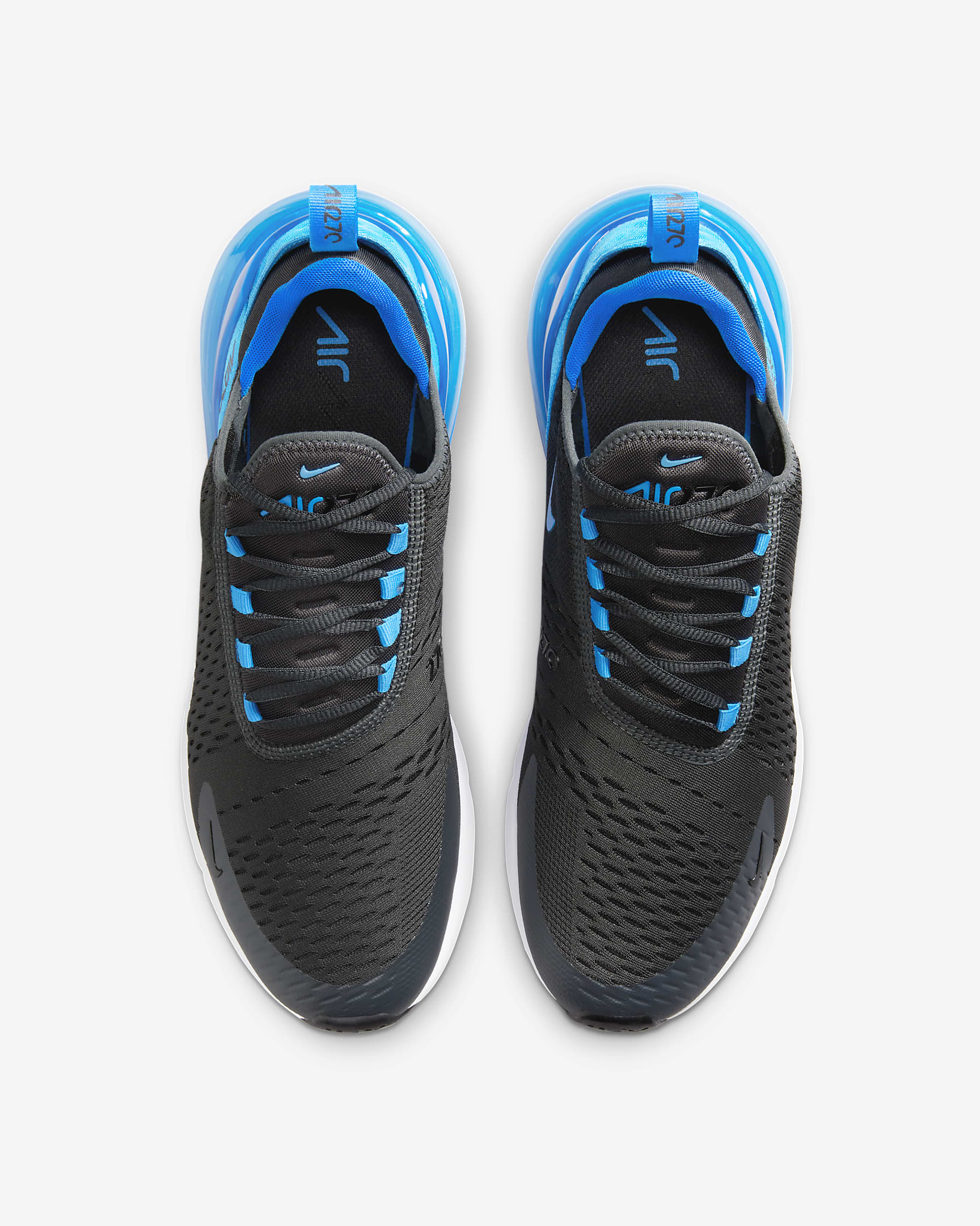 Nike Air Max 270 Men's Shoes - Anthracite/Black/White/Photo Blue