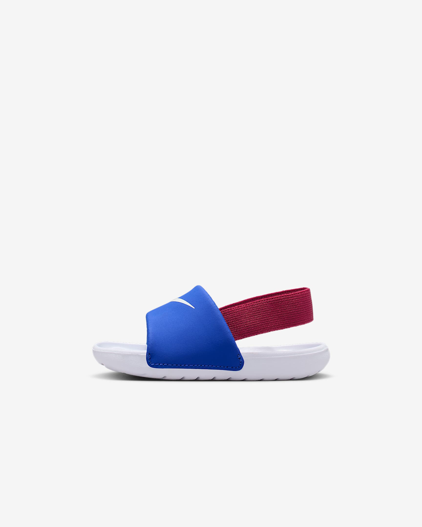 Nike Kawa Baby & Toddler Slides - Hyper Royal/Noble Red/White