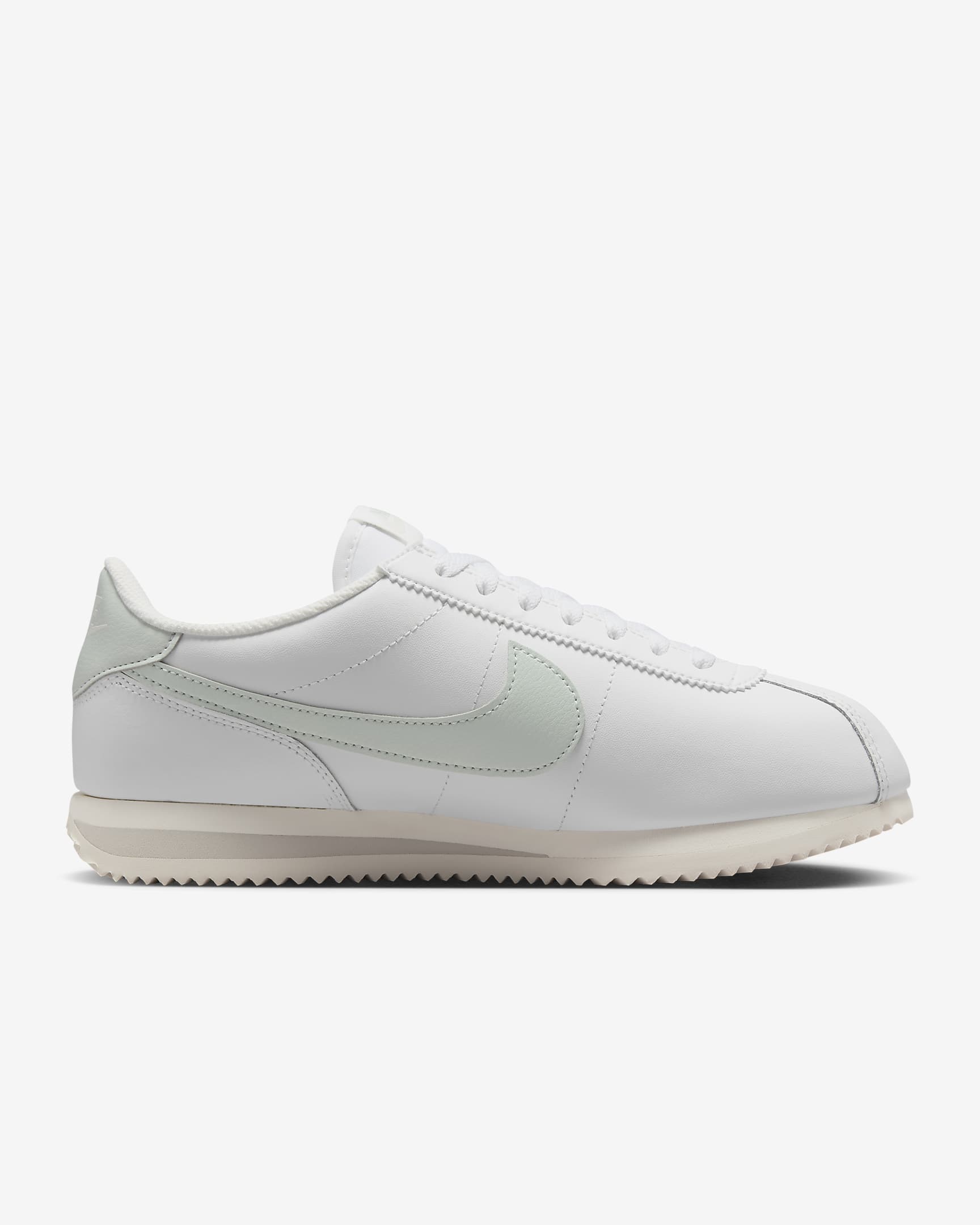 Nike Cortez Leather Women's Shoes - Summit White/Sail/Light Bone/Light Silver