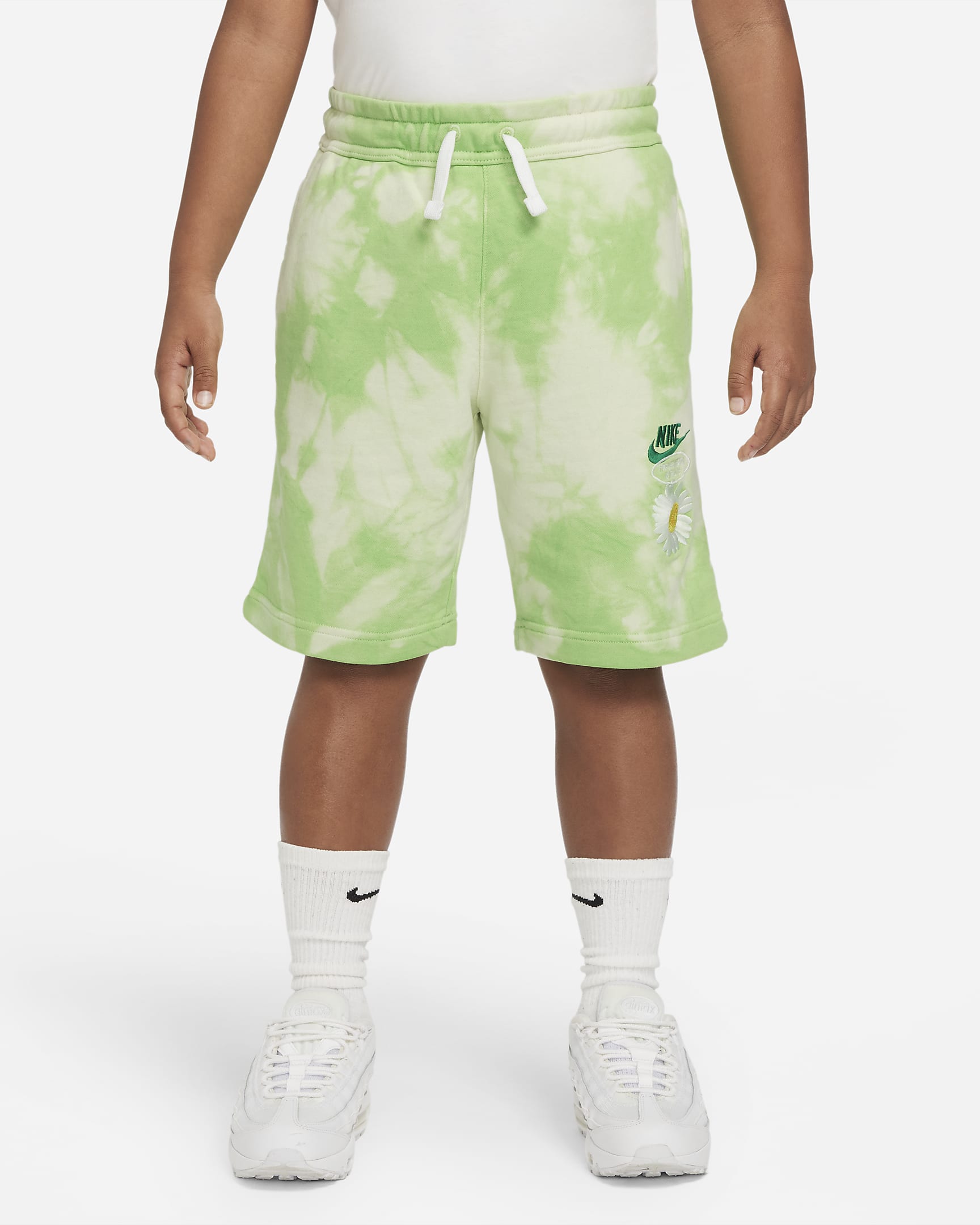 Nike Sportswear Big Kids' (Boys') French Terry Shorts - Vivid Green
