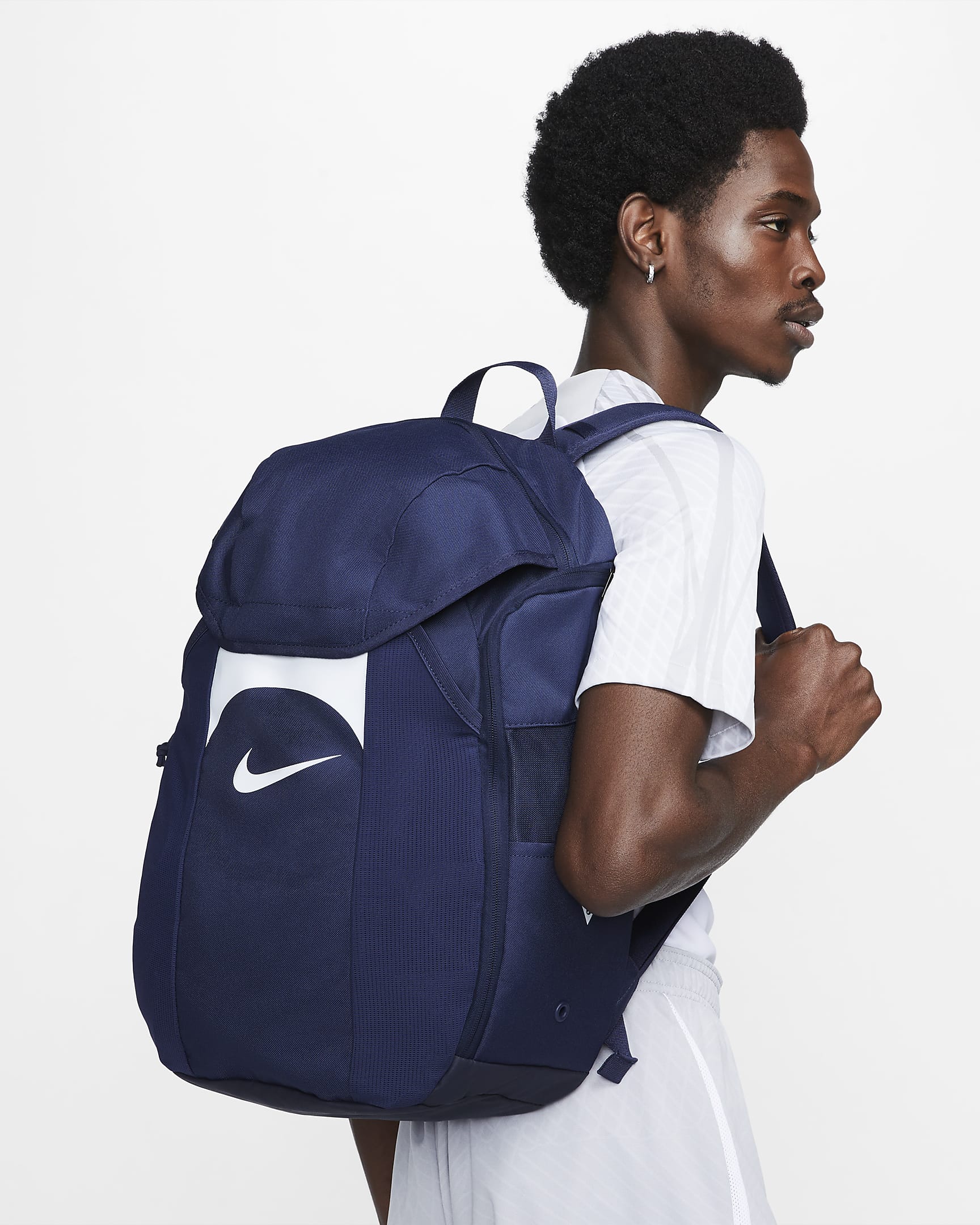 Zaino Nike Academy Team (30 l) - Midnight Navy/Midnight Navy/Bianco