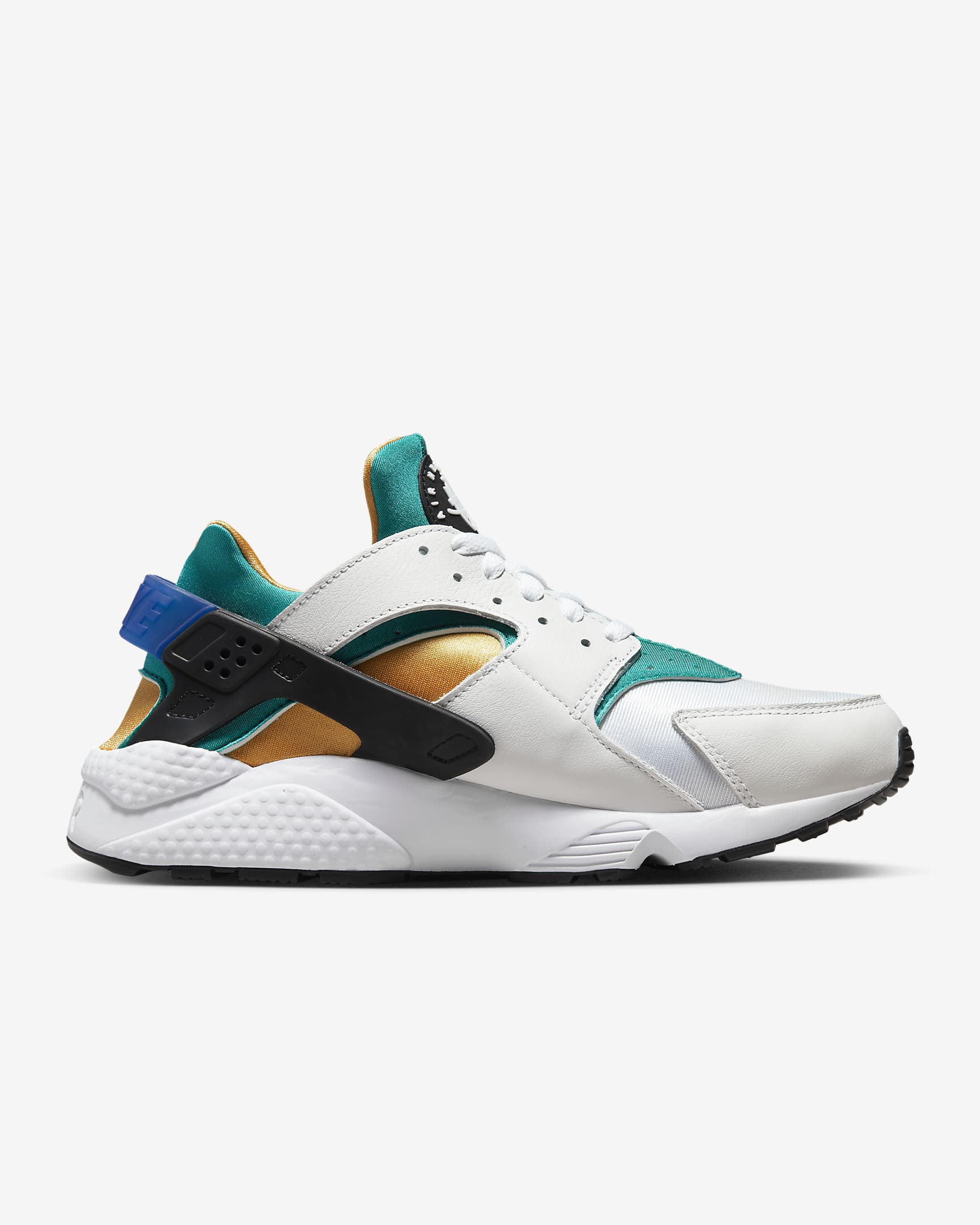 Calzado para hombre Nike Air Huarache - Blanco/Esmeralda/Resina/Azul