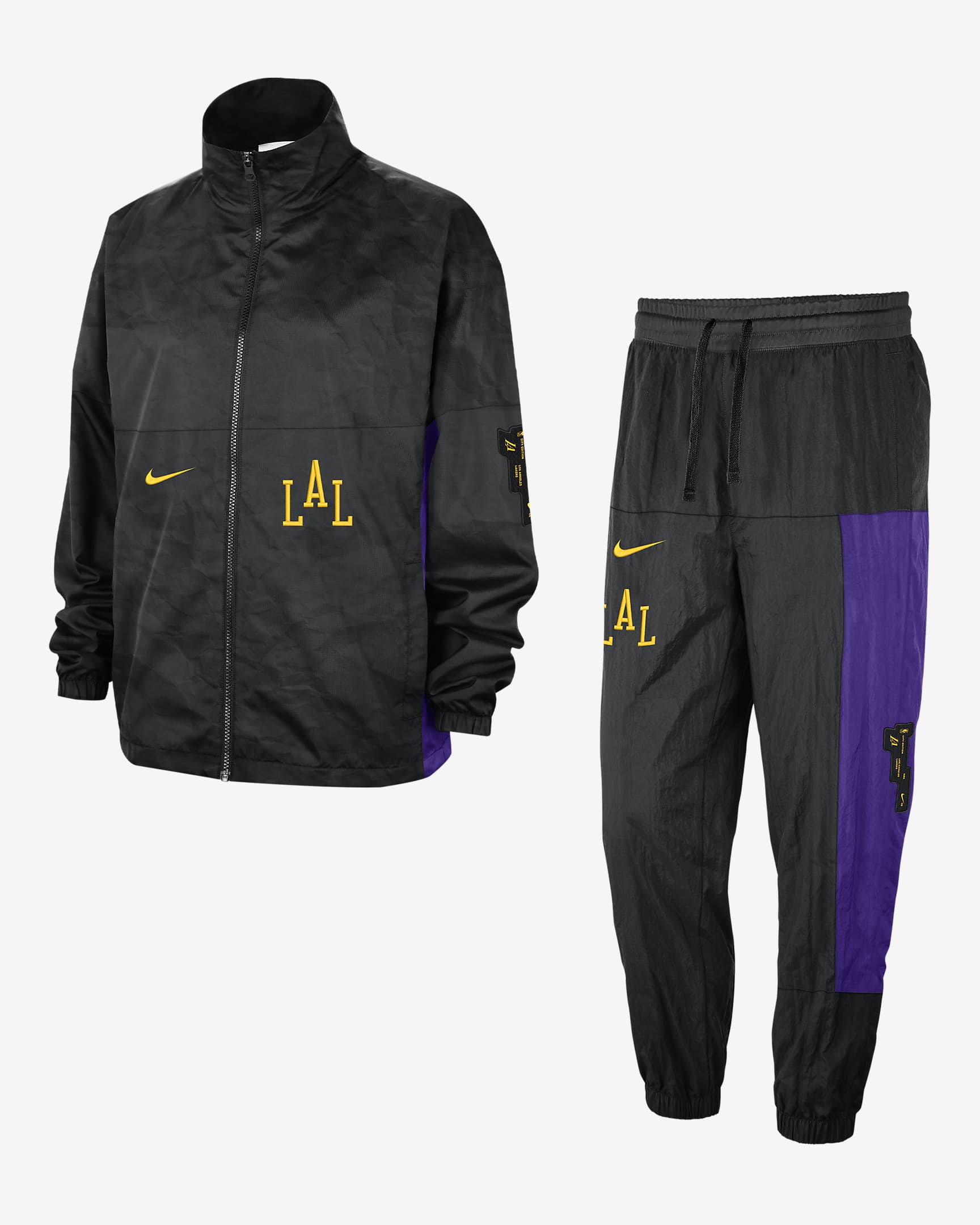 Los Angeles Lakers Starting 5 City Edition Men's Nike NBA Courtside ...