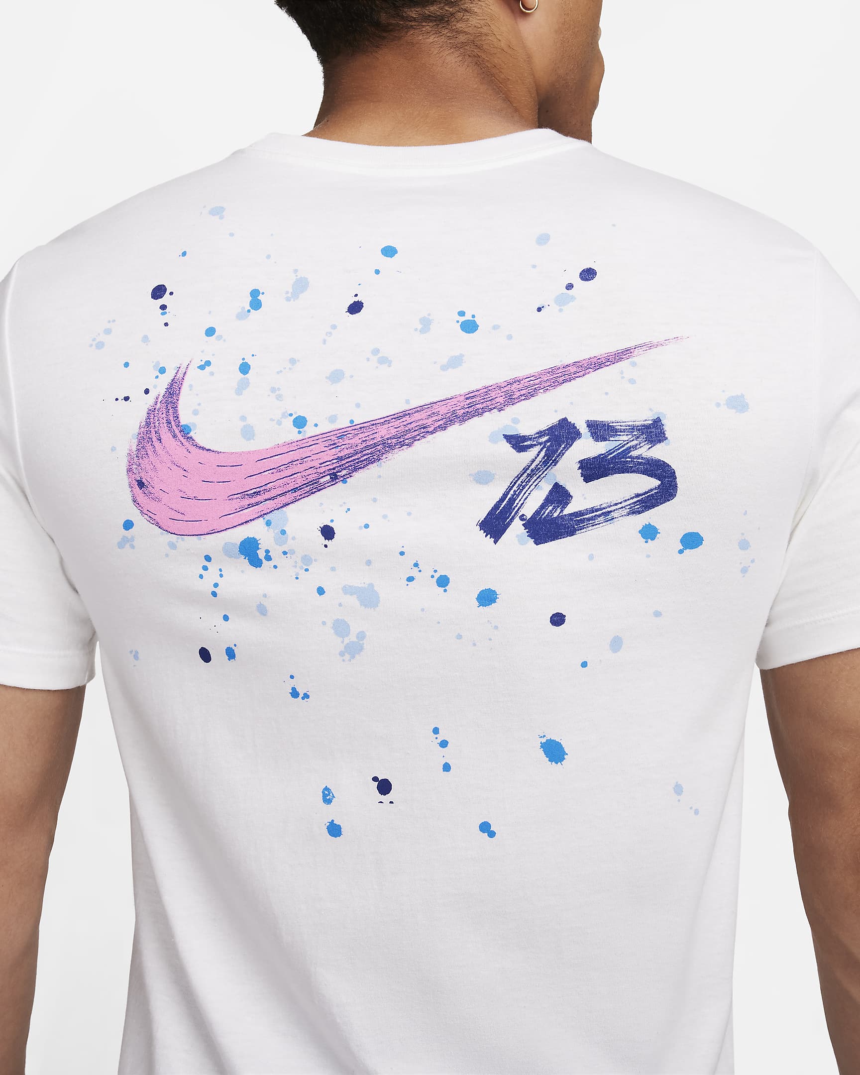 Playera de fútbol Nike para hombre Alex Morgan - Blanco